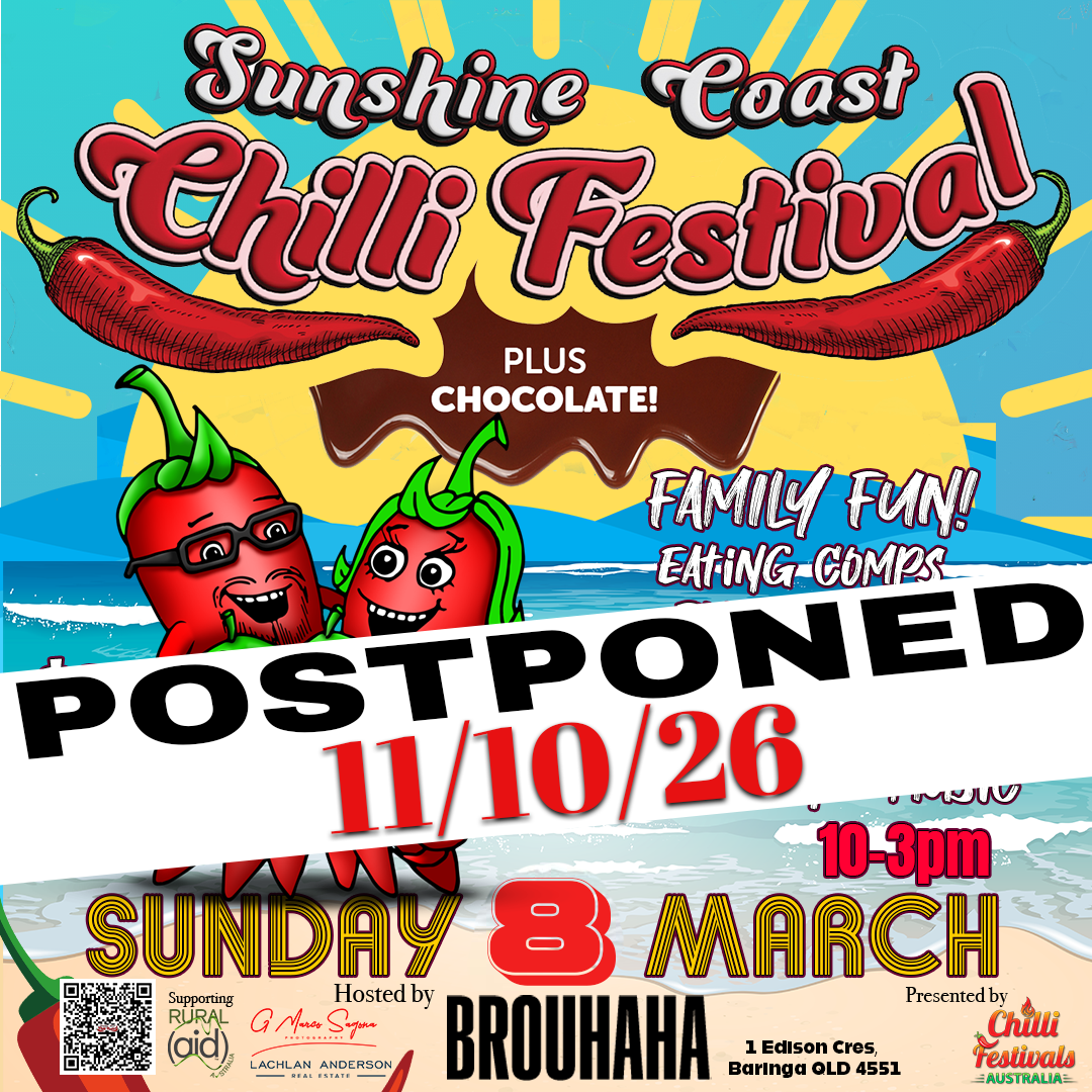SUNSHINE COAST CHILLI &amp; CHOCOLATE FESTIVAL
