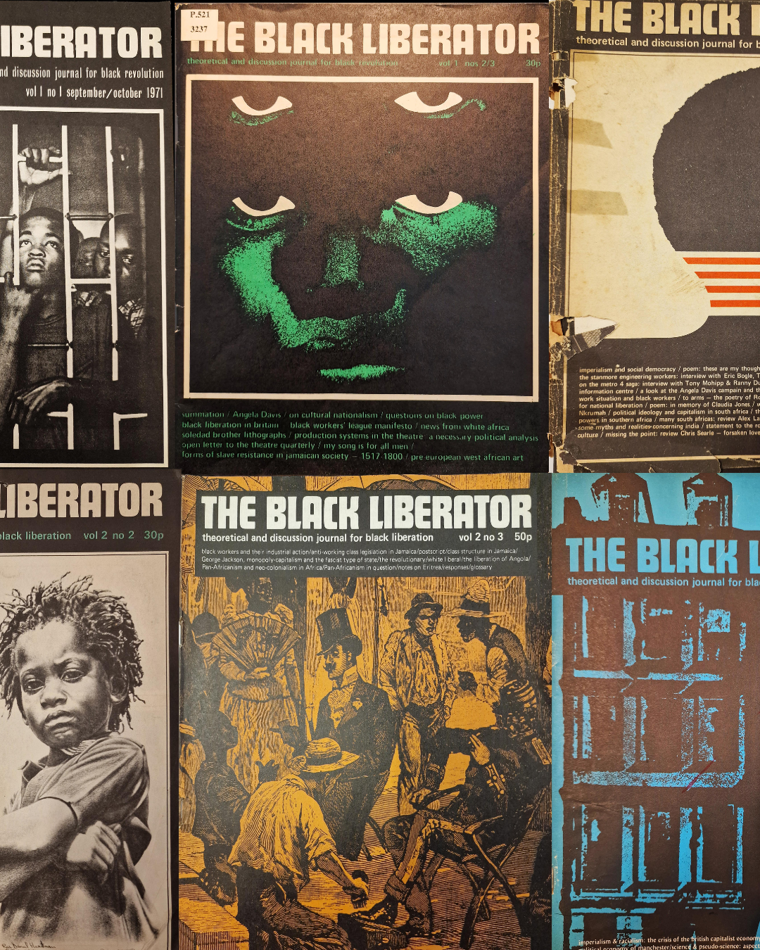 Black Liberator Magazine and Visual Arts