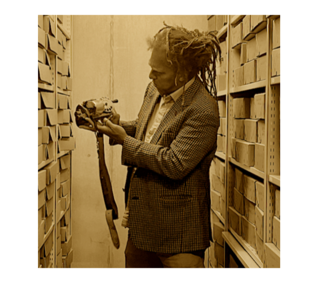 Dave Neita presents a one-man play - The Archivist. 