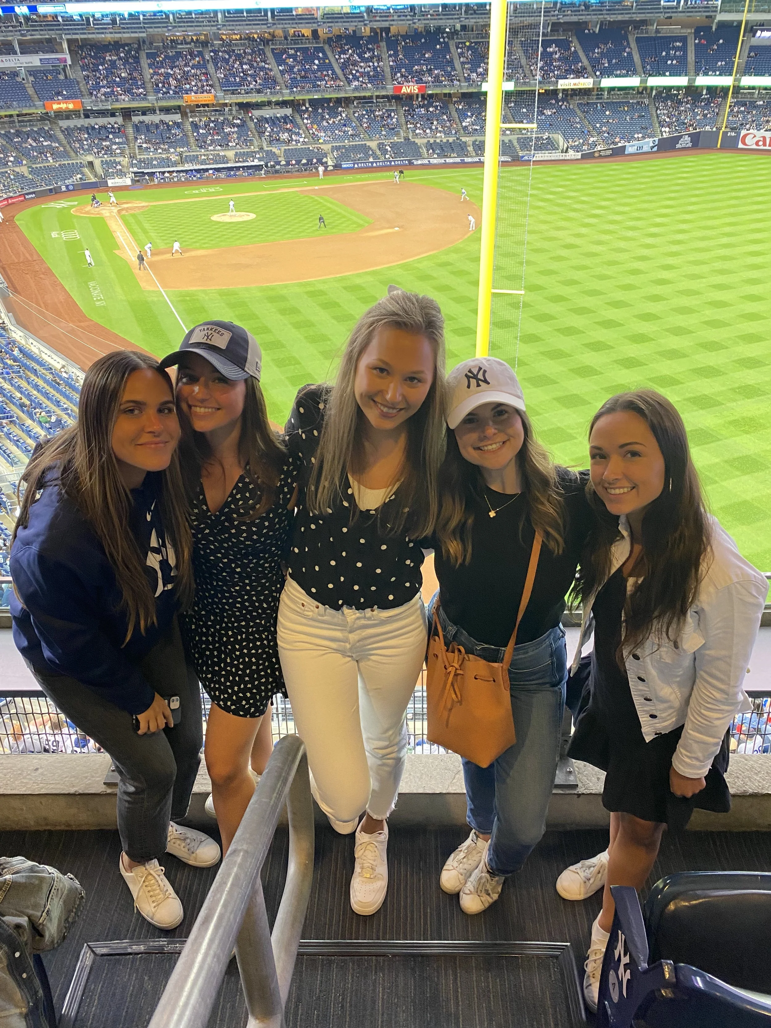 Twelvenote Girls at LT Yankees Game.jpeg