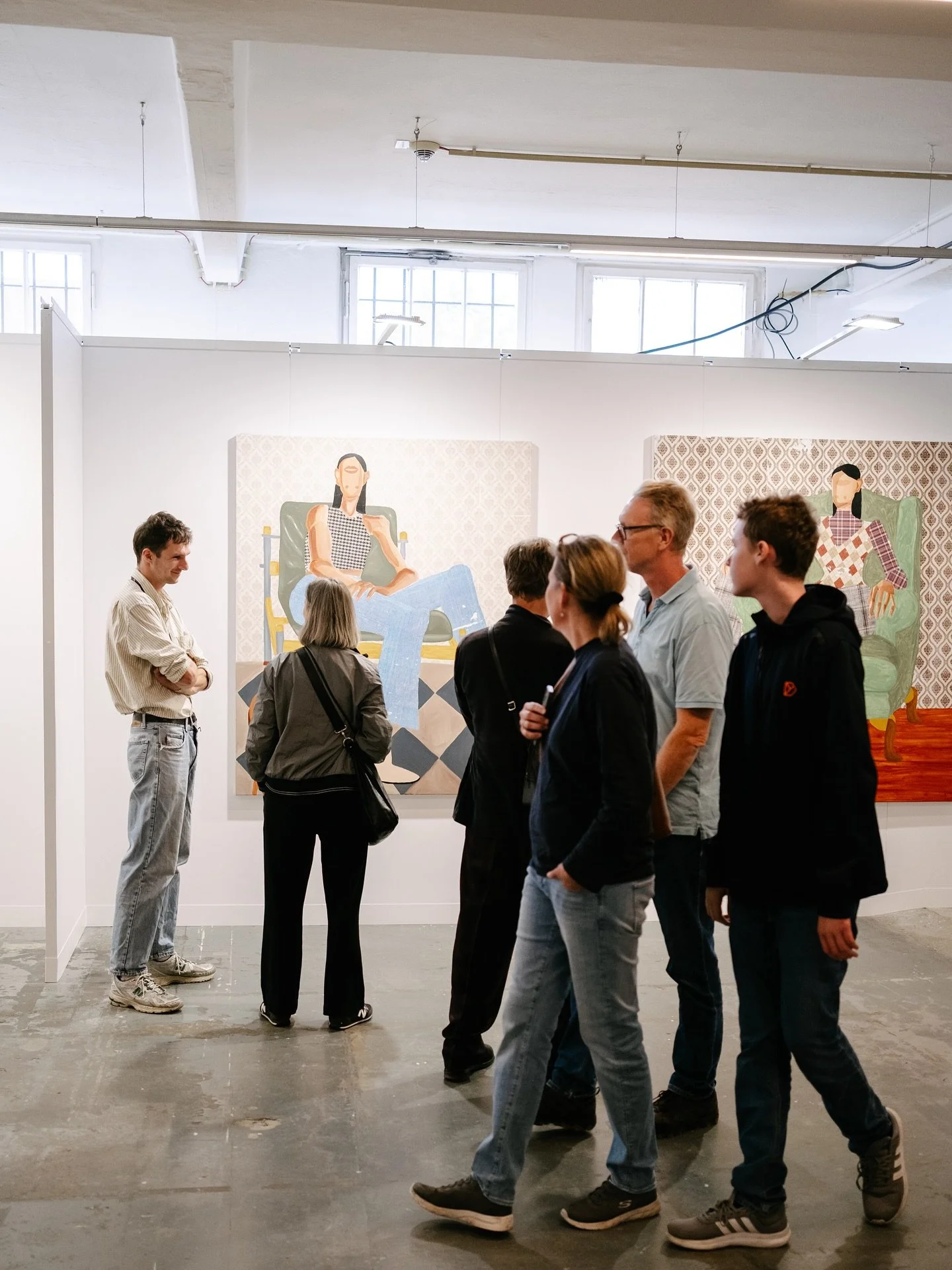 Last week we said goodbye to our special exhibition @positions.artfair 💫 It really was amazing, thank you to everyone involved and all the artists, we loved having you and your great art! 🧡

Artists: @fabian_hiller__ @hyein_tru_kim @chrisgruben @in