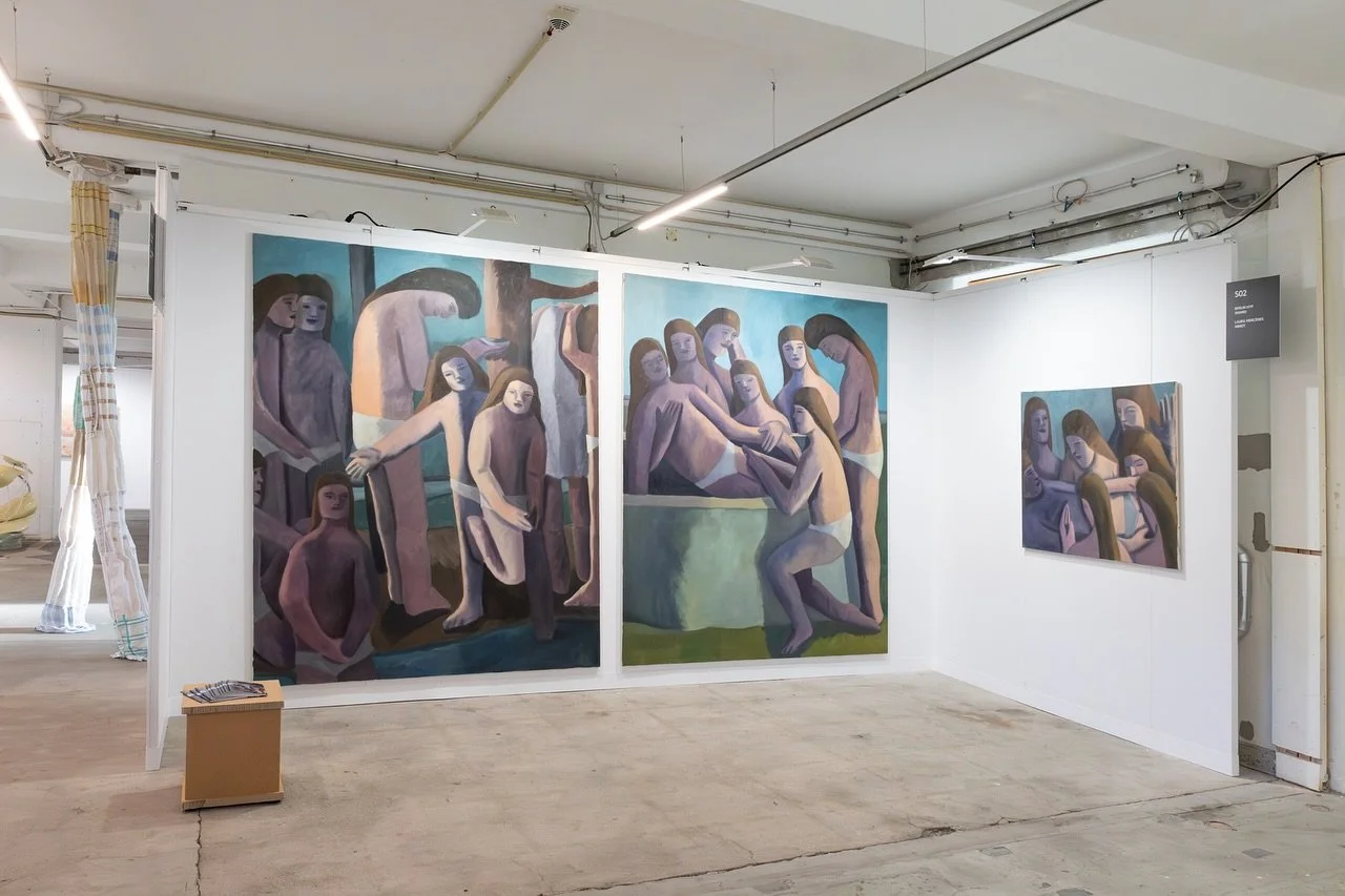 Last year Laura Mercedes Arndt @laura.mercedes.arndt and Fabian Hiller @fabian_hiller__ won the Berlin Hyp Award @workatberlinhyp 🏆 This year, they are back with a solo presentation at the fair. Congrats!

Academy POSITIONS
at @positions.artfair
for