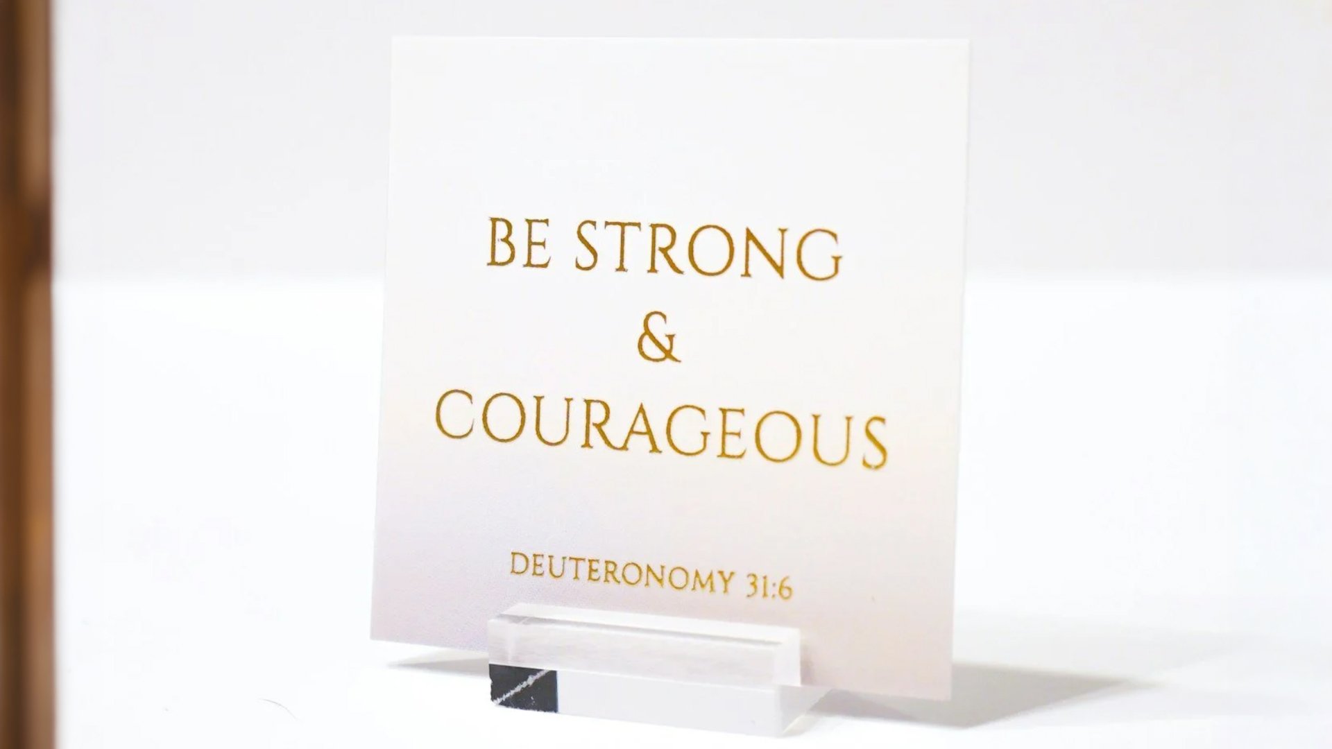 Encouragement