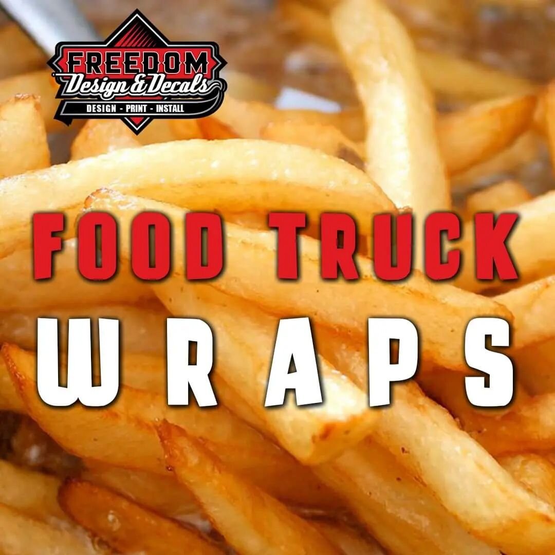 Looking to get a full, custom, overhaul for your business? We can help you. We design food trucks! 

We have partial wraps, full wraps and decal options available for all of your advertising needs. 

Shoot us a message today! 

#freedomdecalsinc #foo