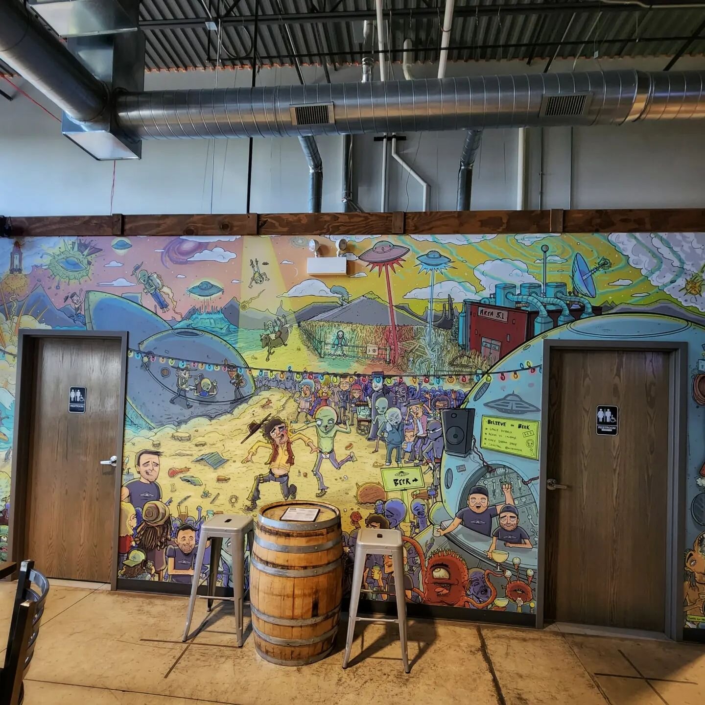 Own a brewery? Want to add some flare to the wall? We do full interior vinyl installs!

Already have an artist? Great. Need one? We can help! We provide graphic art services if you need them. 

#freedomdecalsinc
#interiorartdesign
#vinylinstallation 