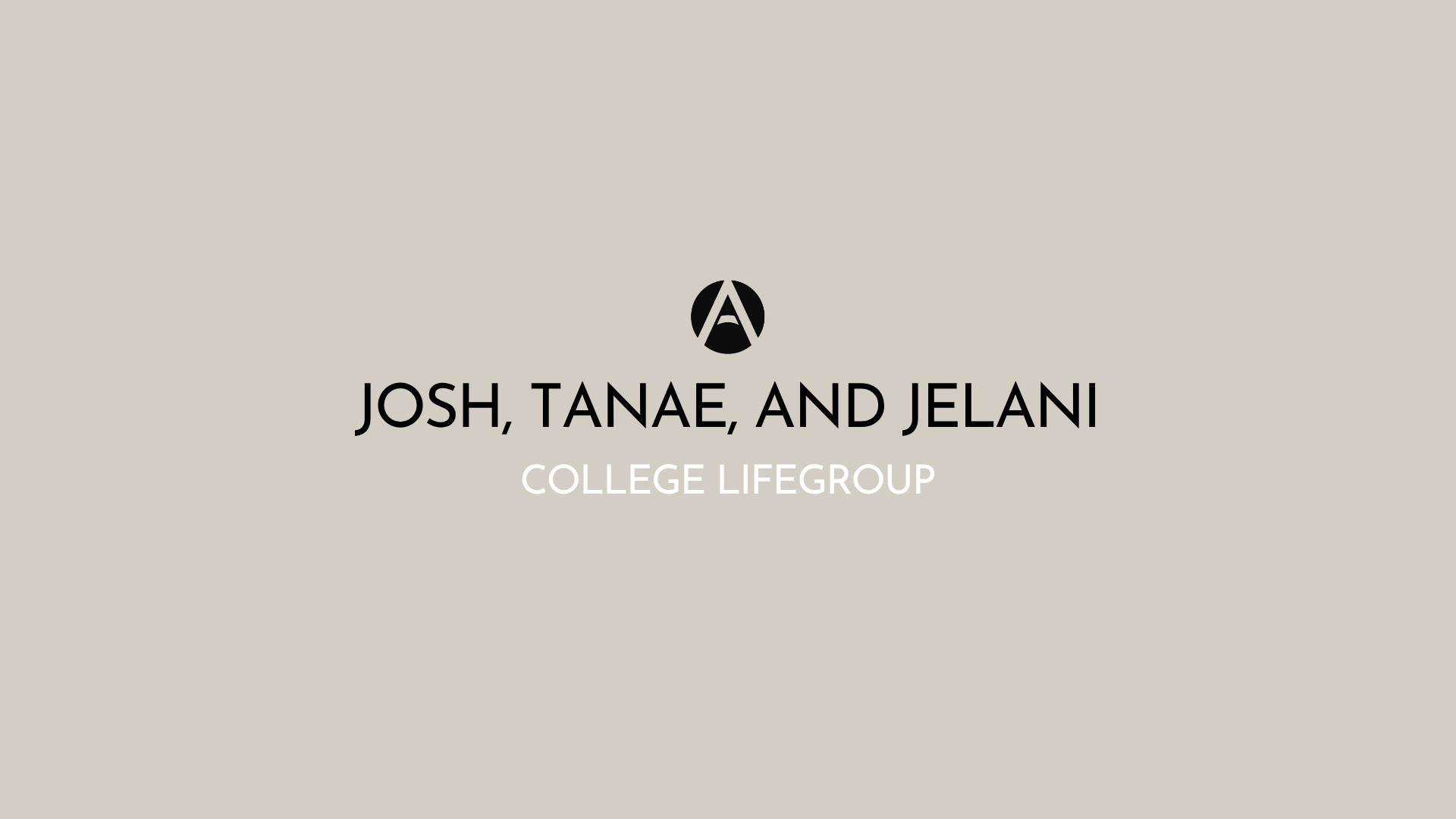 Josh, Tanae, & Jelani | Norman, OK | Tuesdays | 7:30pm