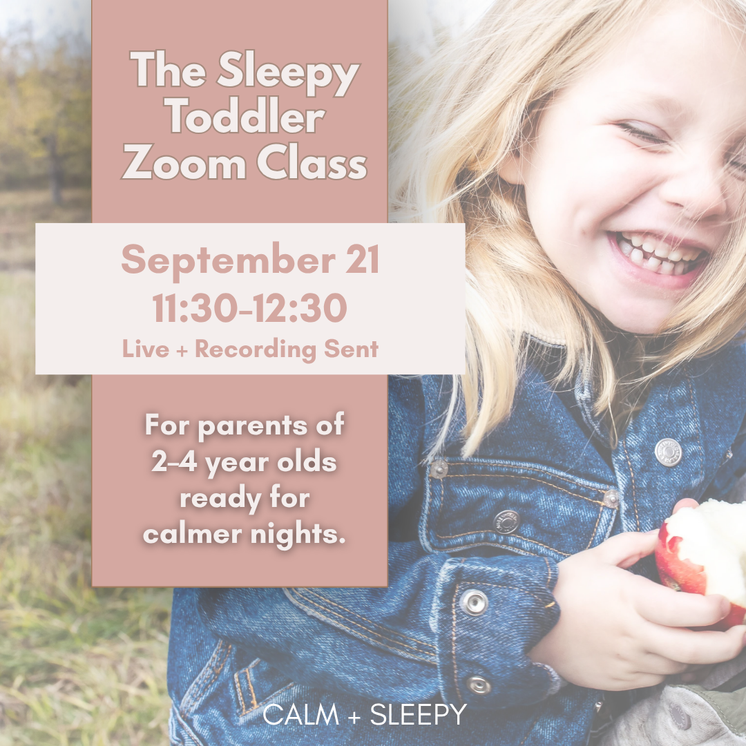 The Sleepy Toddler Zoom Class 9/21