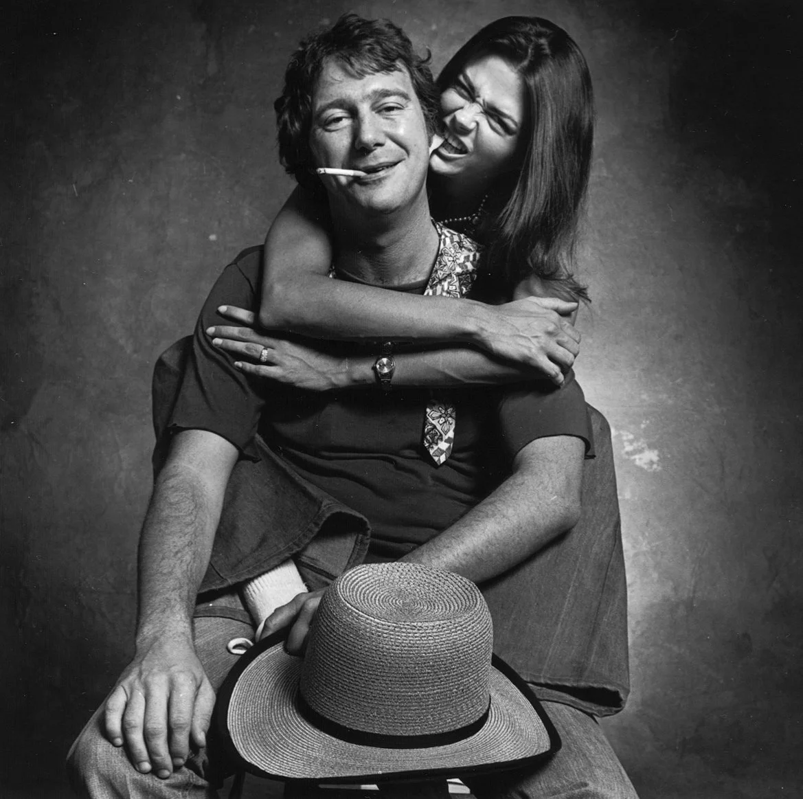 JERRY JEFF & SUSAN WALKER; 1942-2020 / Studio portrait: 1977