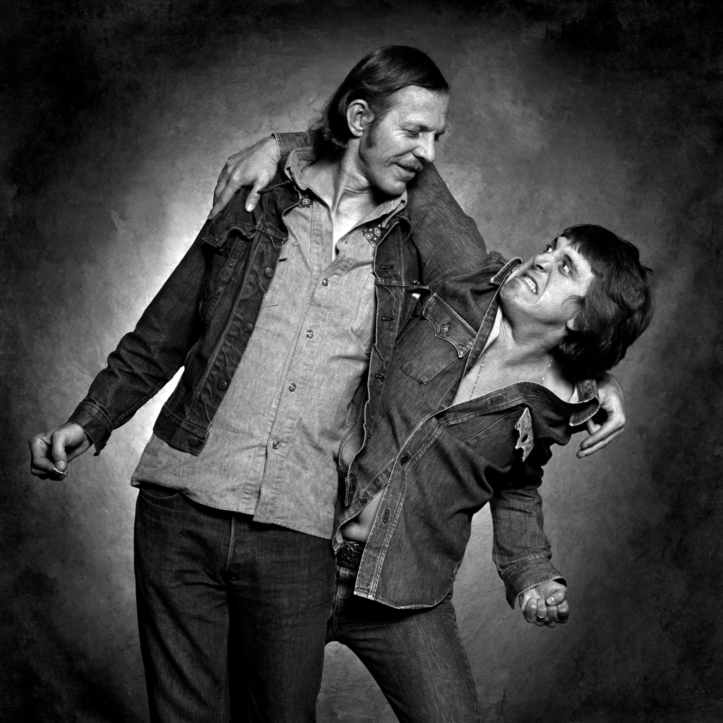 DOUG & RODNEY DILLARD; Studio portrait: 1977