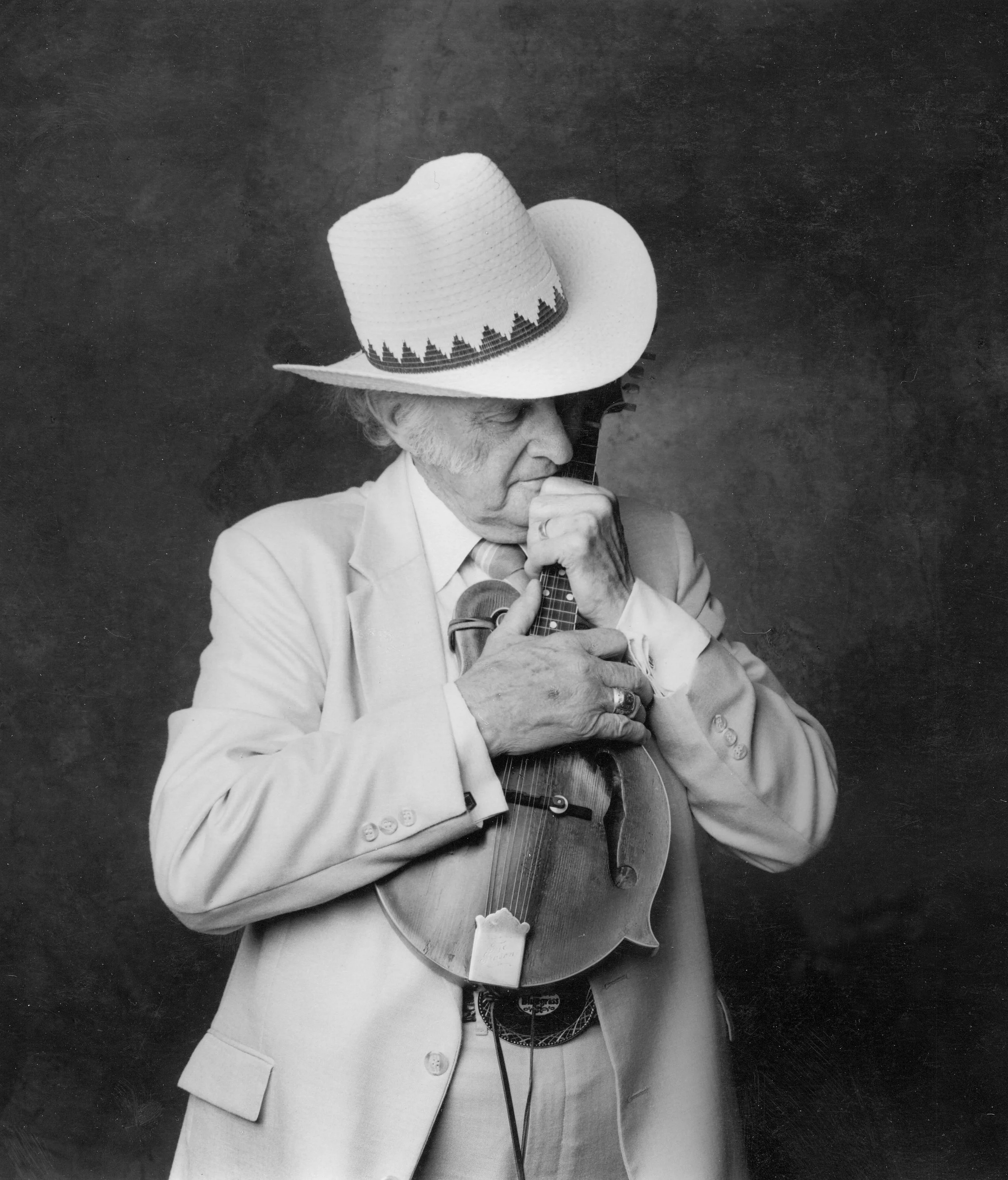 BILL MONROE; 1911-1996 / Studio portrait: 1989
