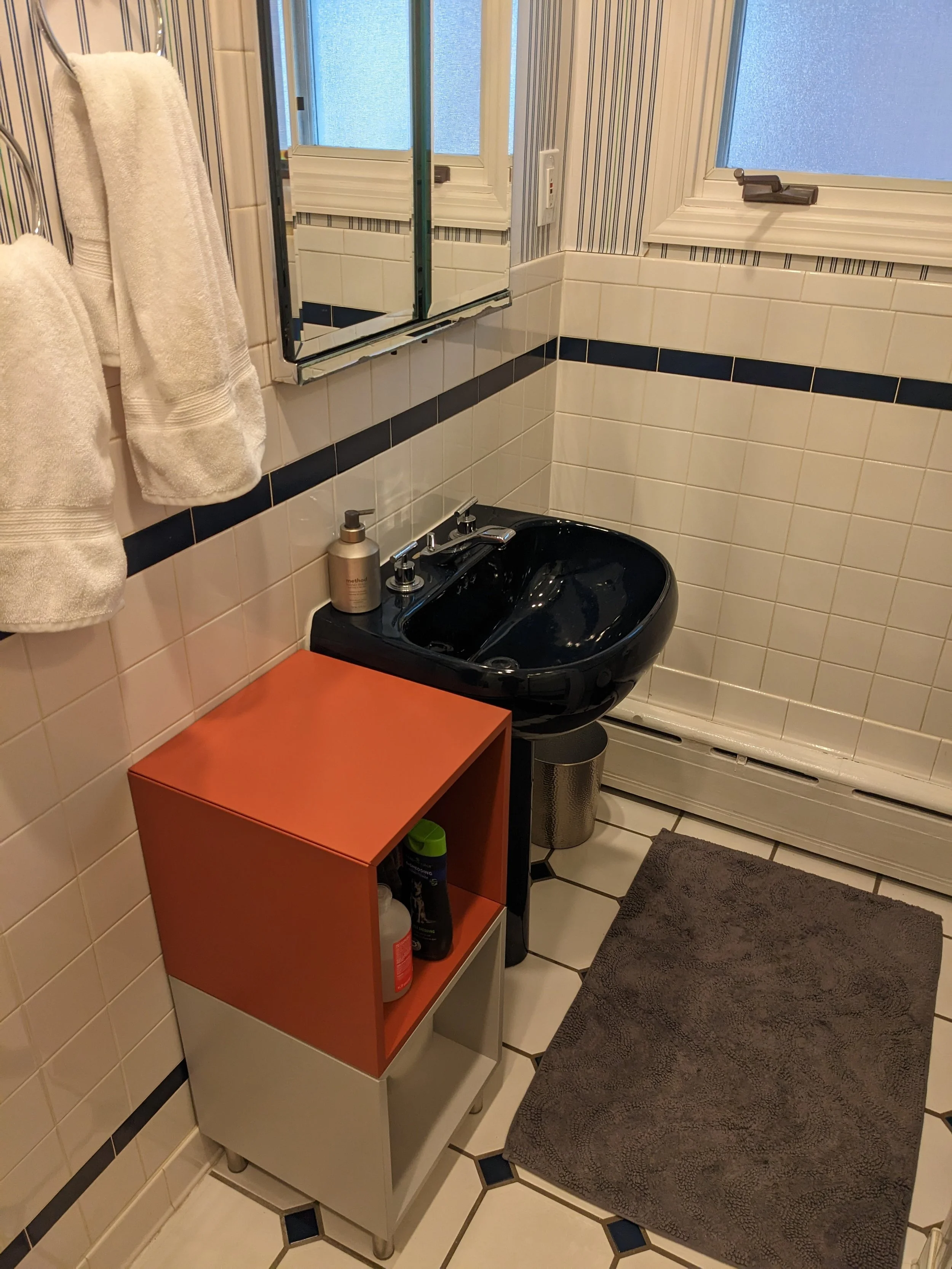 before photos of bathroom