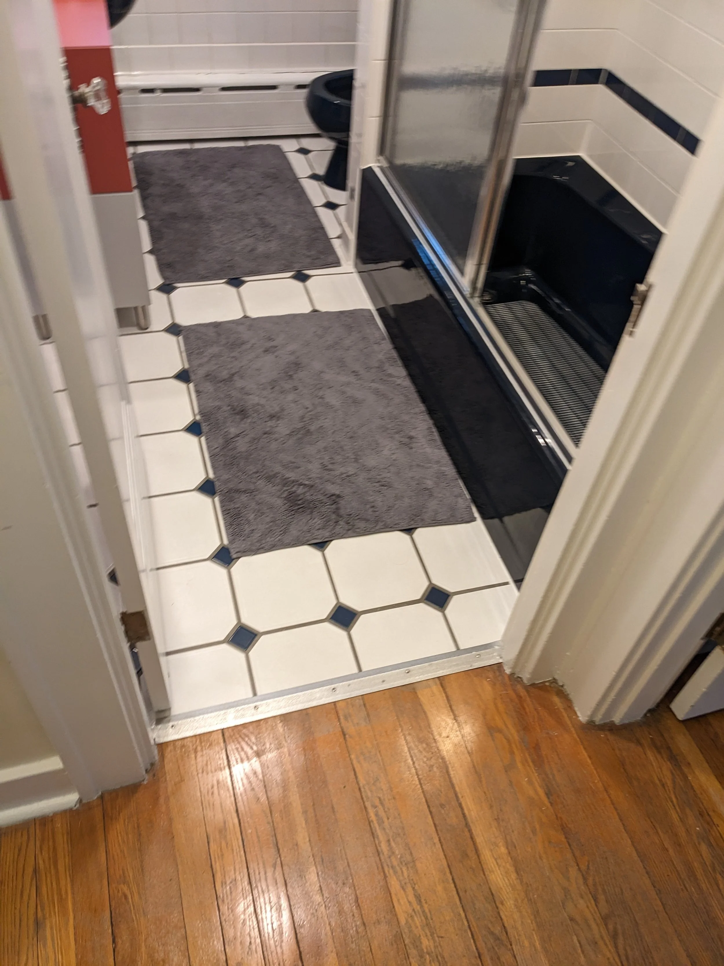 before photos of bathroom