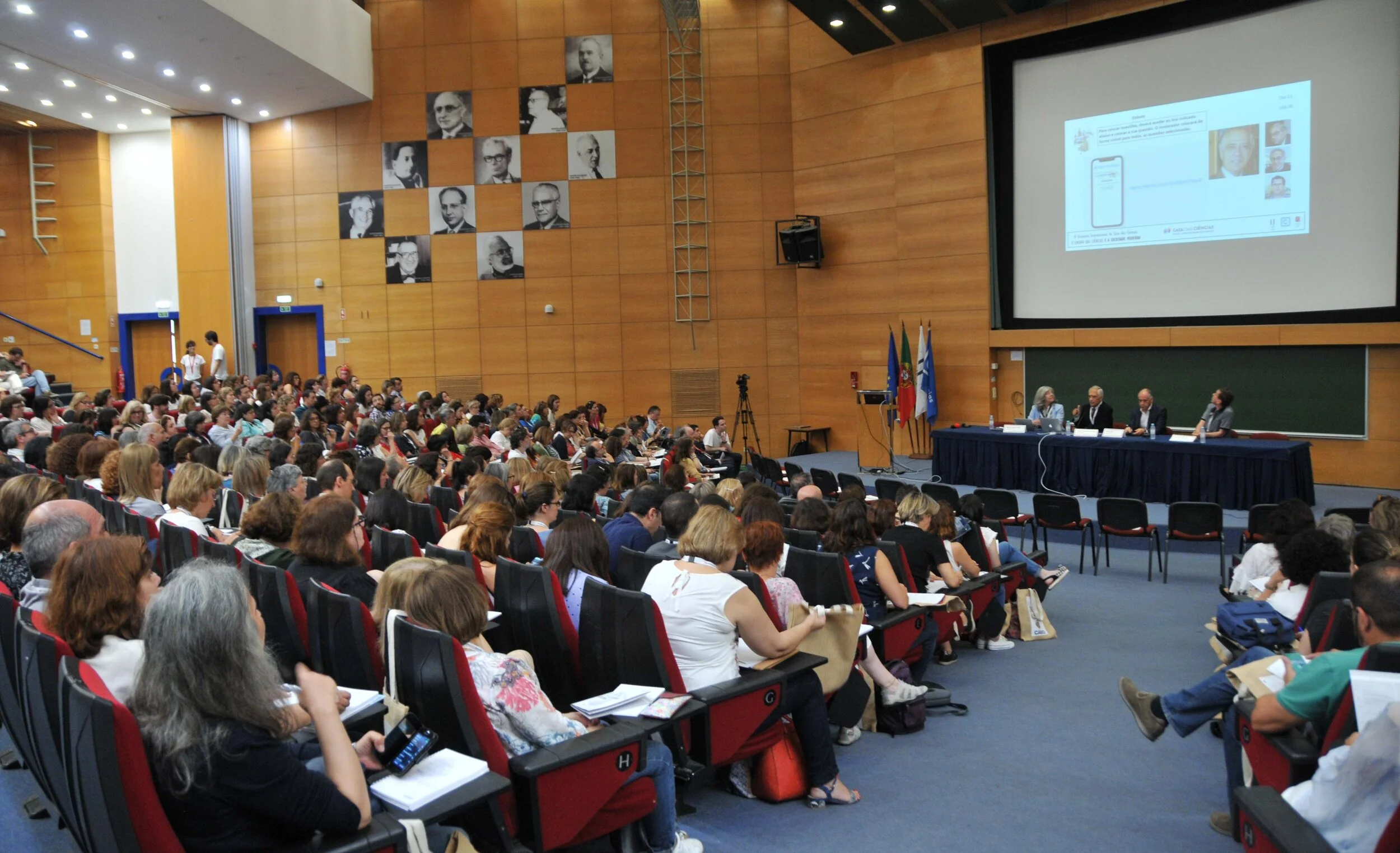 Researchers of the IDL in the VI Encontro Internacional da Casa das Ciências