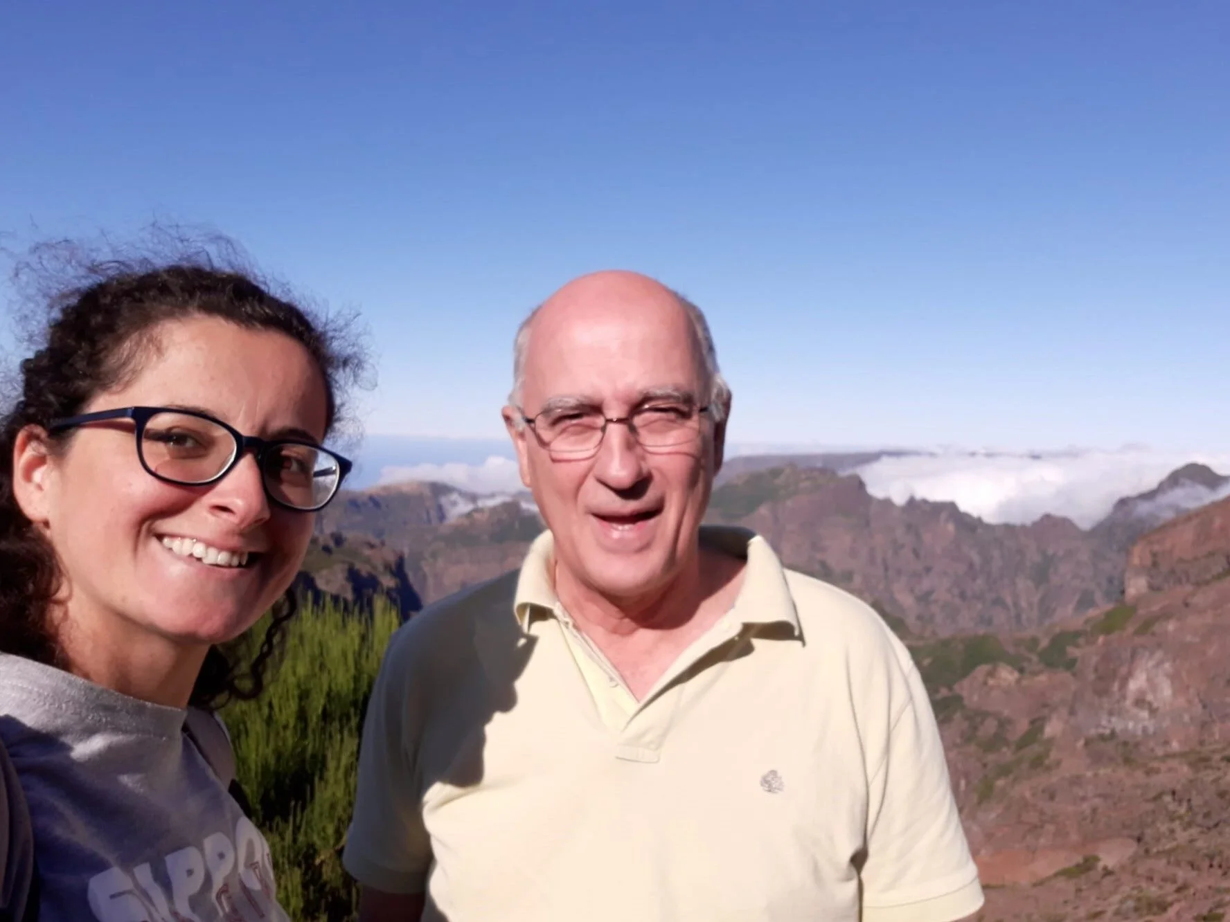 Researchers of the IDL on a field mission in the Madeira island