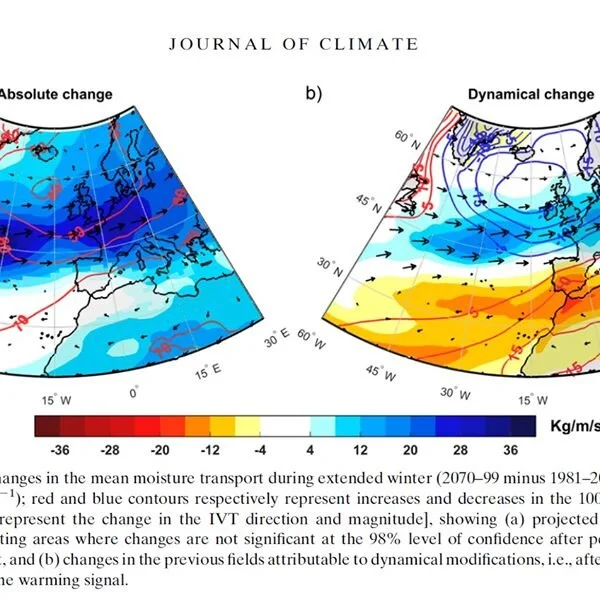 North Atlantic Integrated Water Vapor Transport