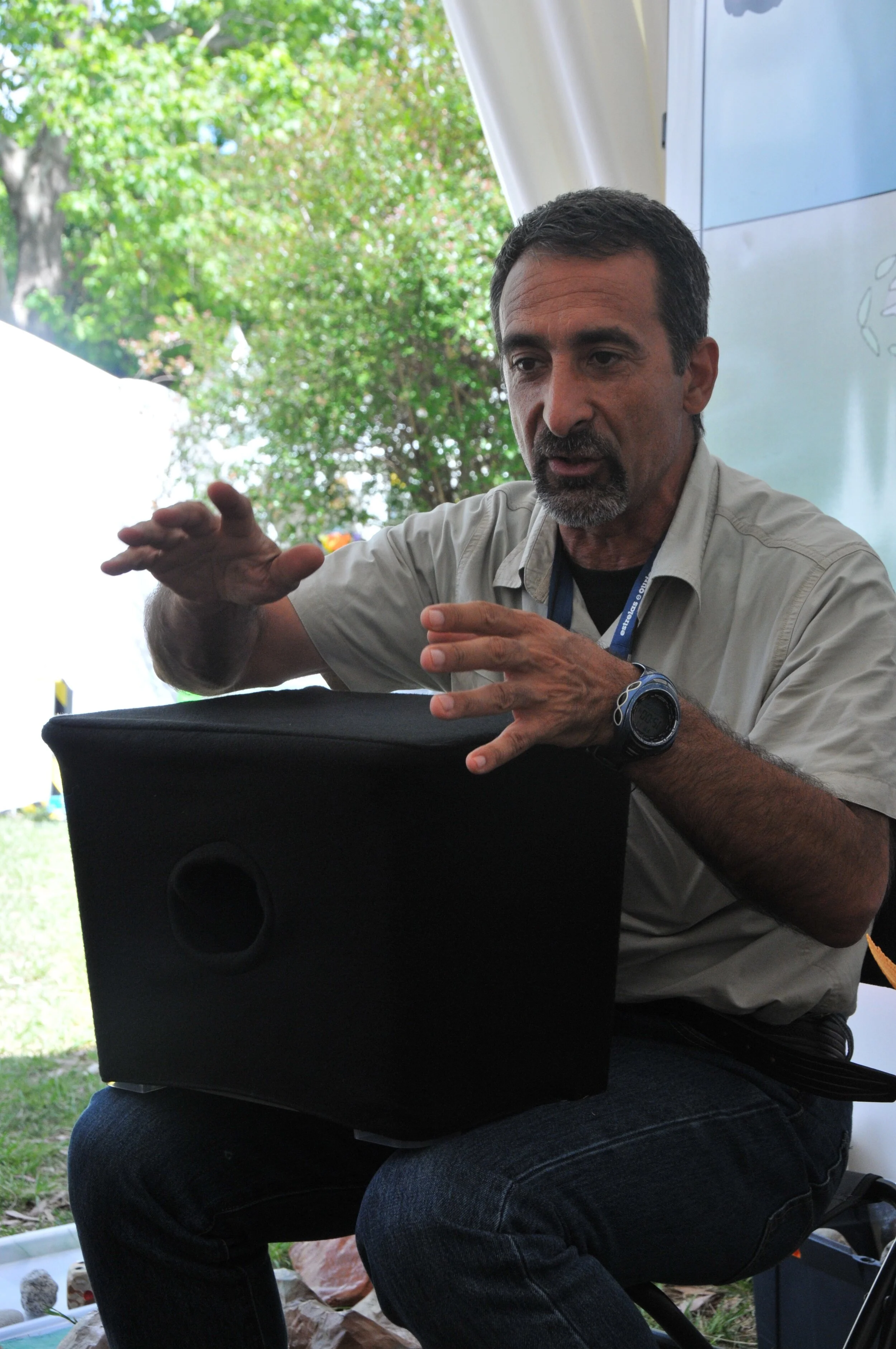 Meeting the scientist Mário Cachão