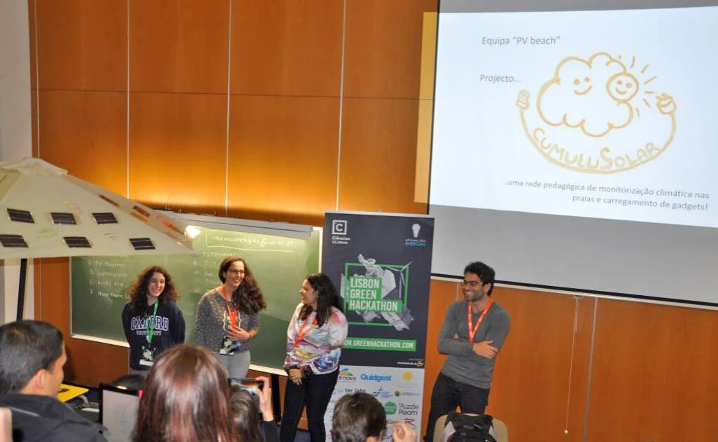 MIT– SES PhD students receive “Best environmental impact hack Award" in the Lisbon Green Hackaton