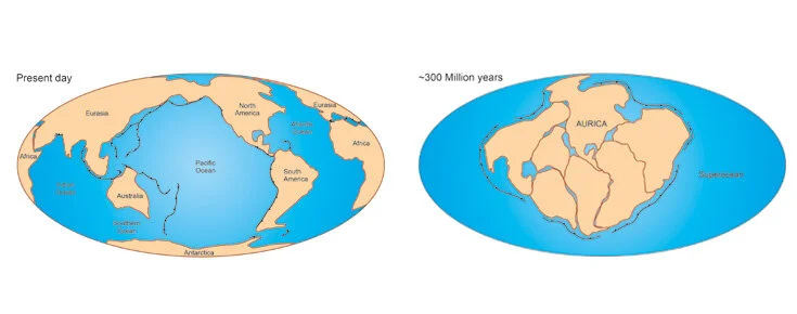 Aurica, the new supercontinent, in "The Economist"