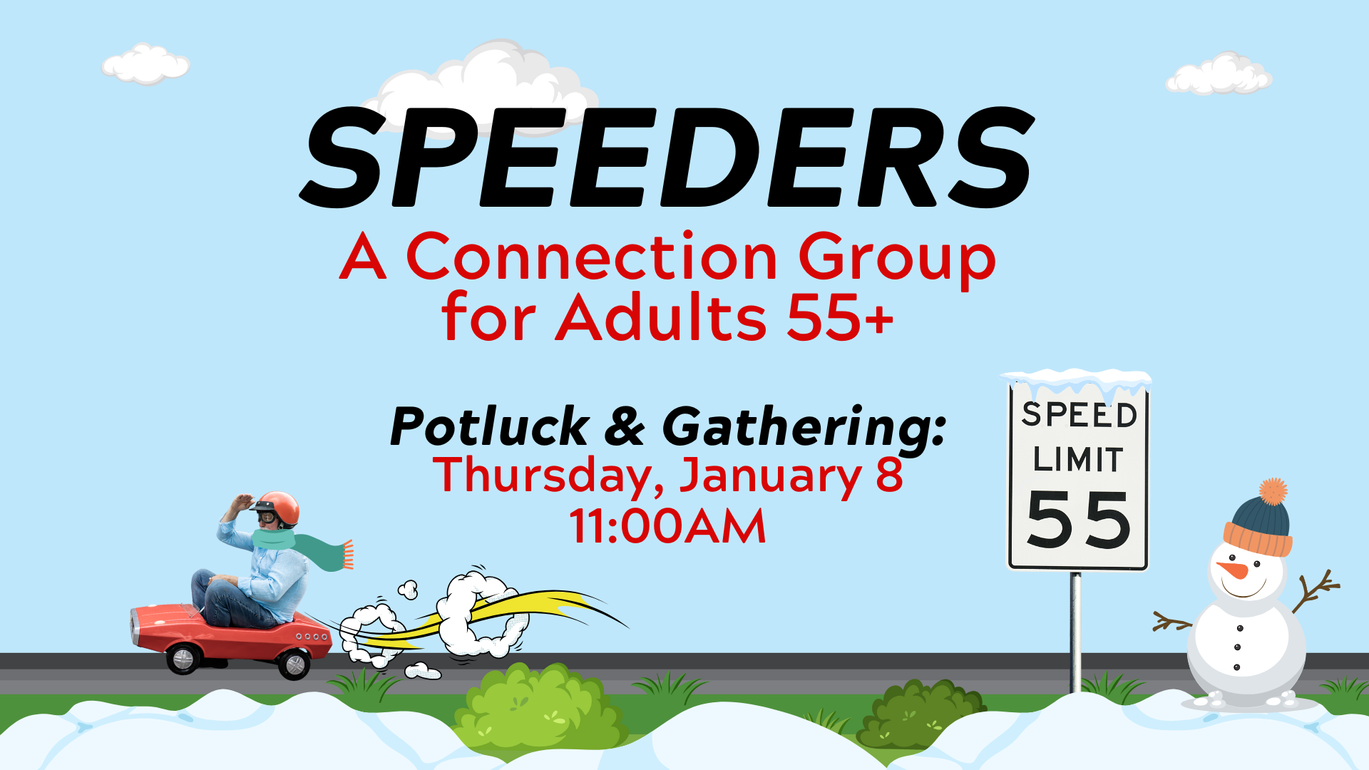 Speeders Gathering &amp; Potluck