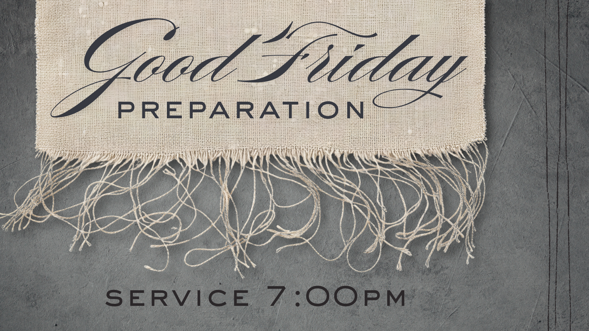 Good Friday Service