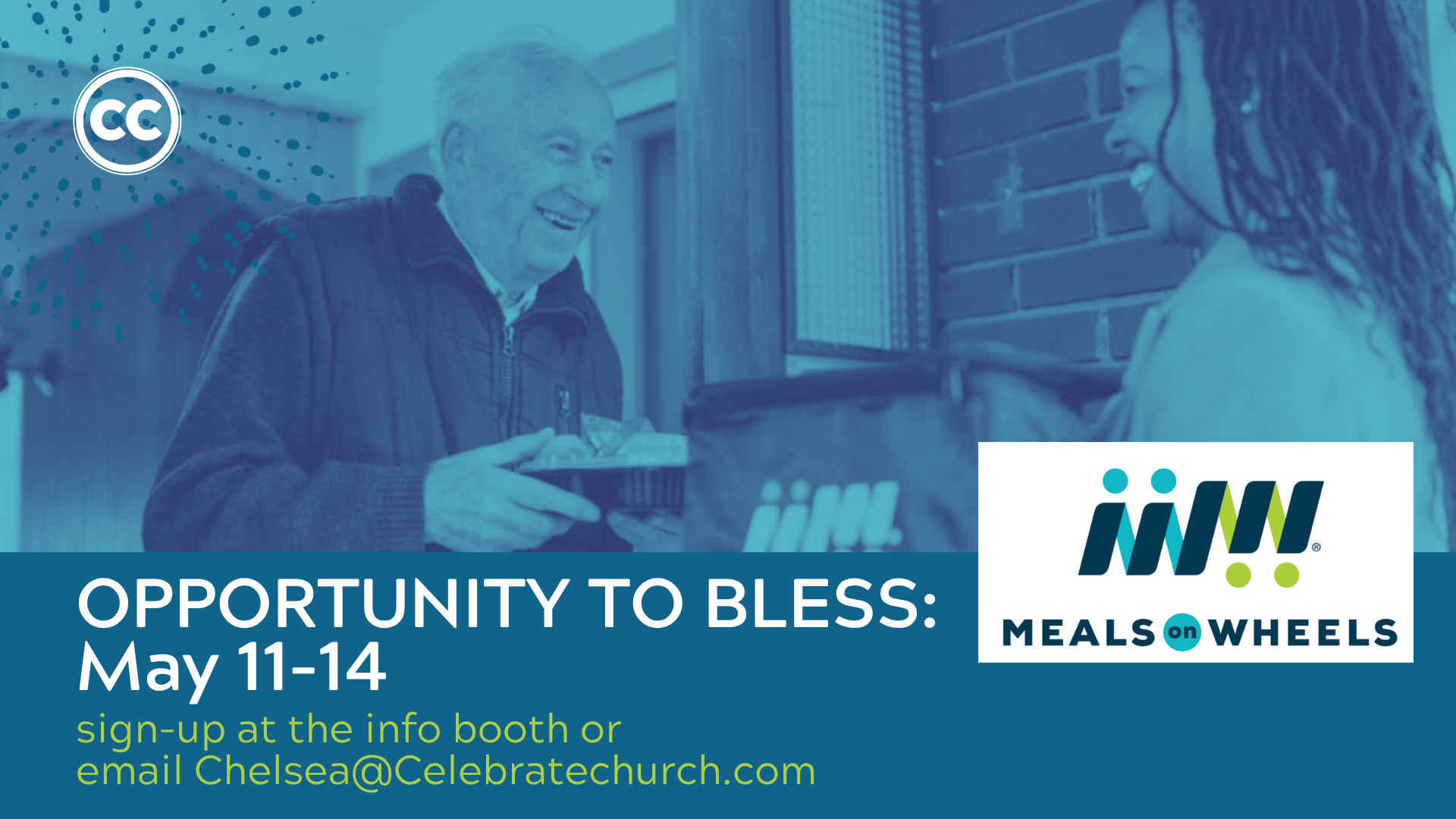 Volunteer to Deliver Meals on Wheels