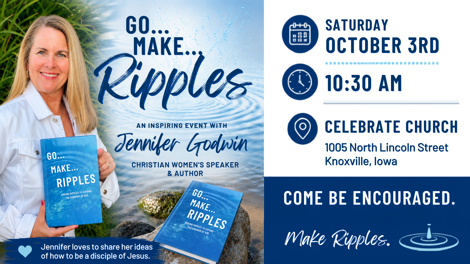 Go Make Ripples women's event