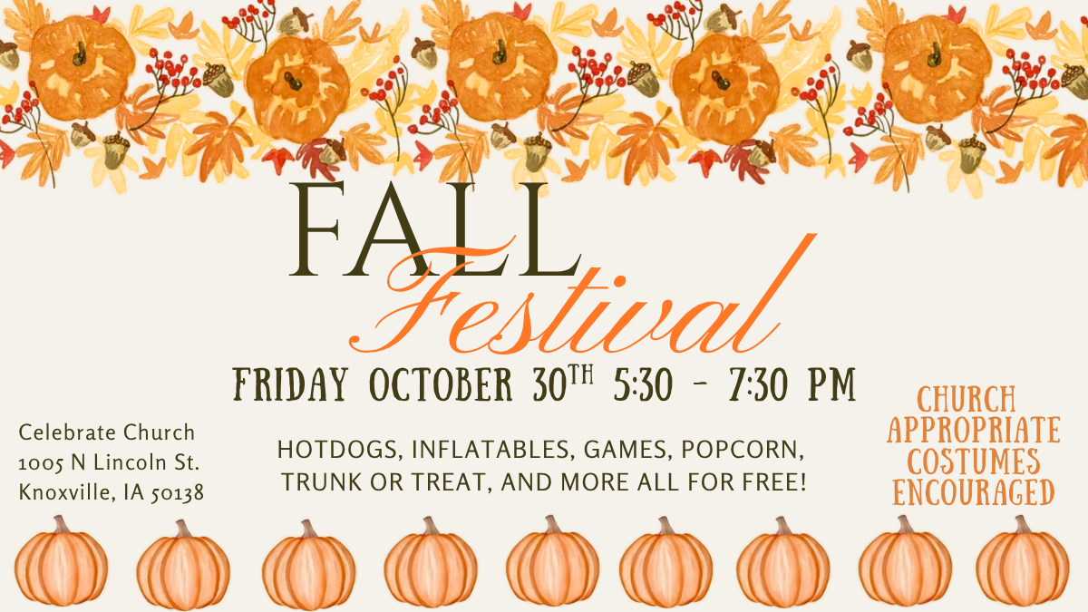 Celebrate Kids Fall Festival