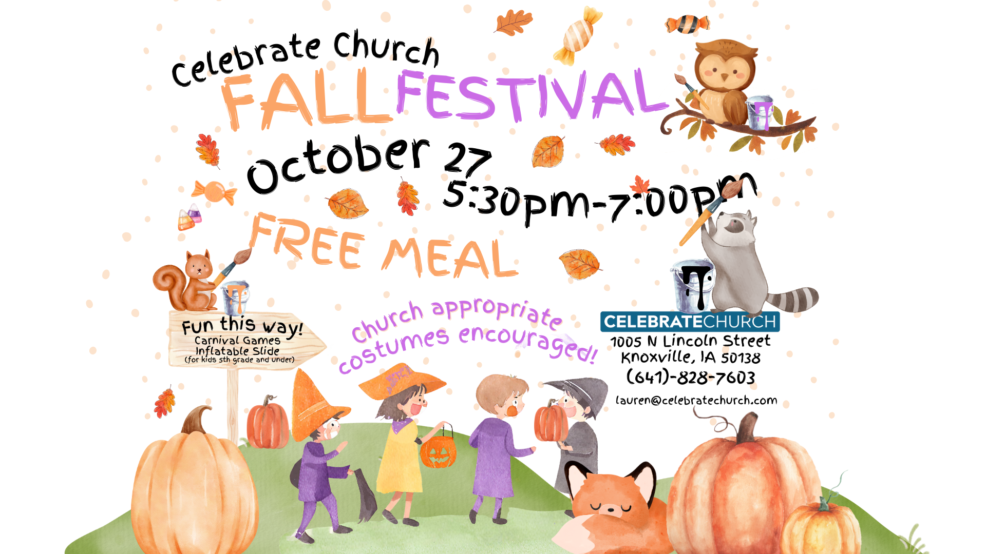 Fall Celebate Fall Festival — Celebrate Church