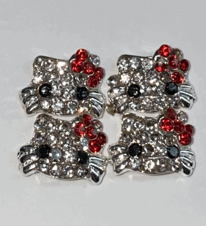Red Hello Kitty Nail Charms — Bougie Bz Nails