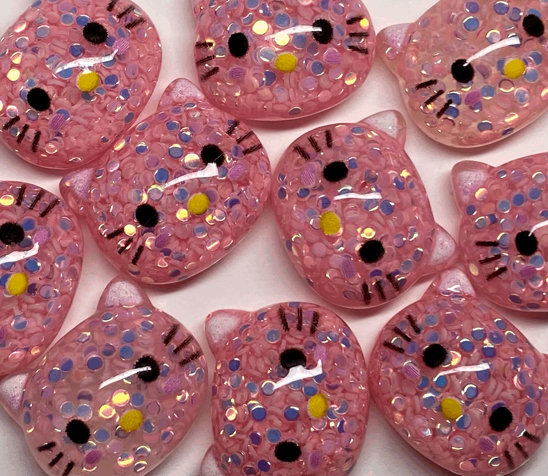Black Hello Kitty Nail Charms — Bougie Bz Nails