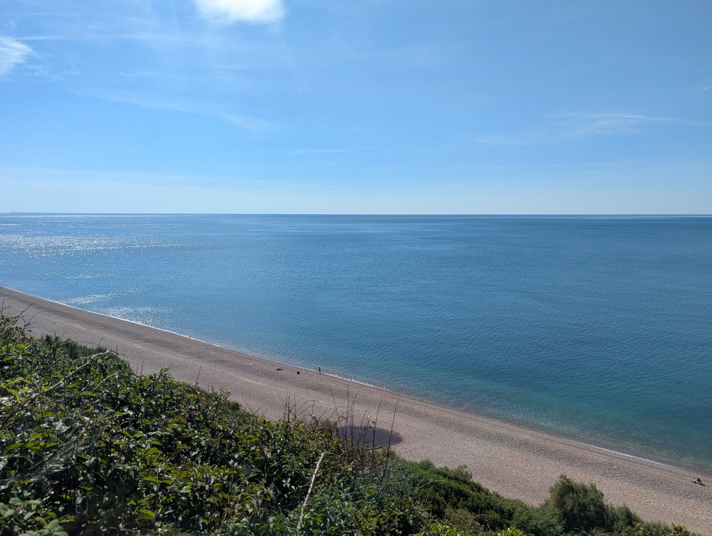 The sea at Weston Mouth.jpg