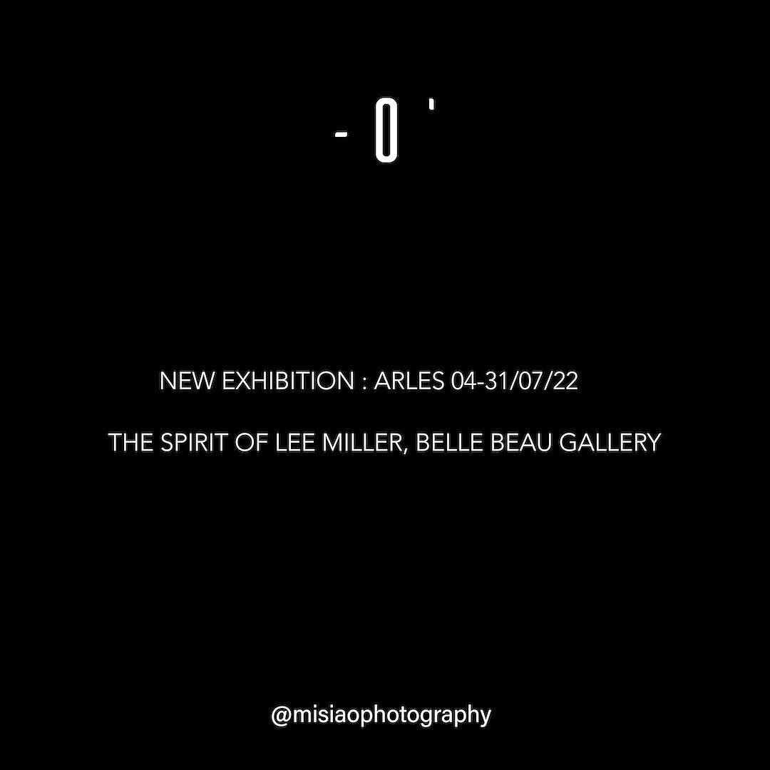 My new exhibition during @rencontresarles @belle.beau.arles &lsquo;The Spirit of Lee Miller&rsquo; : a tribute to this amazing artist. The opening : an &lsquo;in conversation&rsquo; with Lee Miller &lsquo;s grand-daughter ! Soooo happy ✨ #photographe
