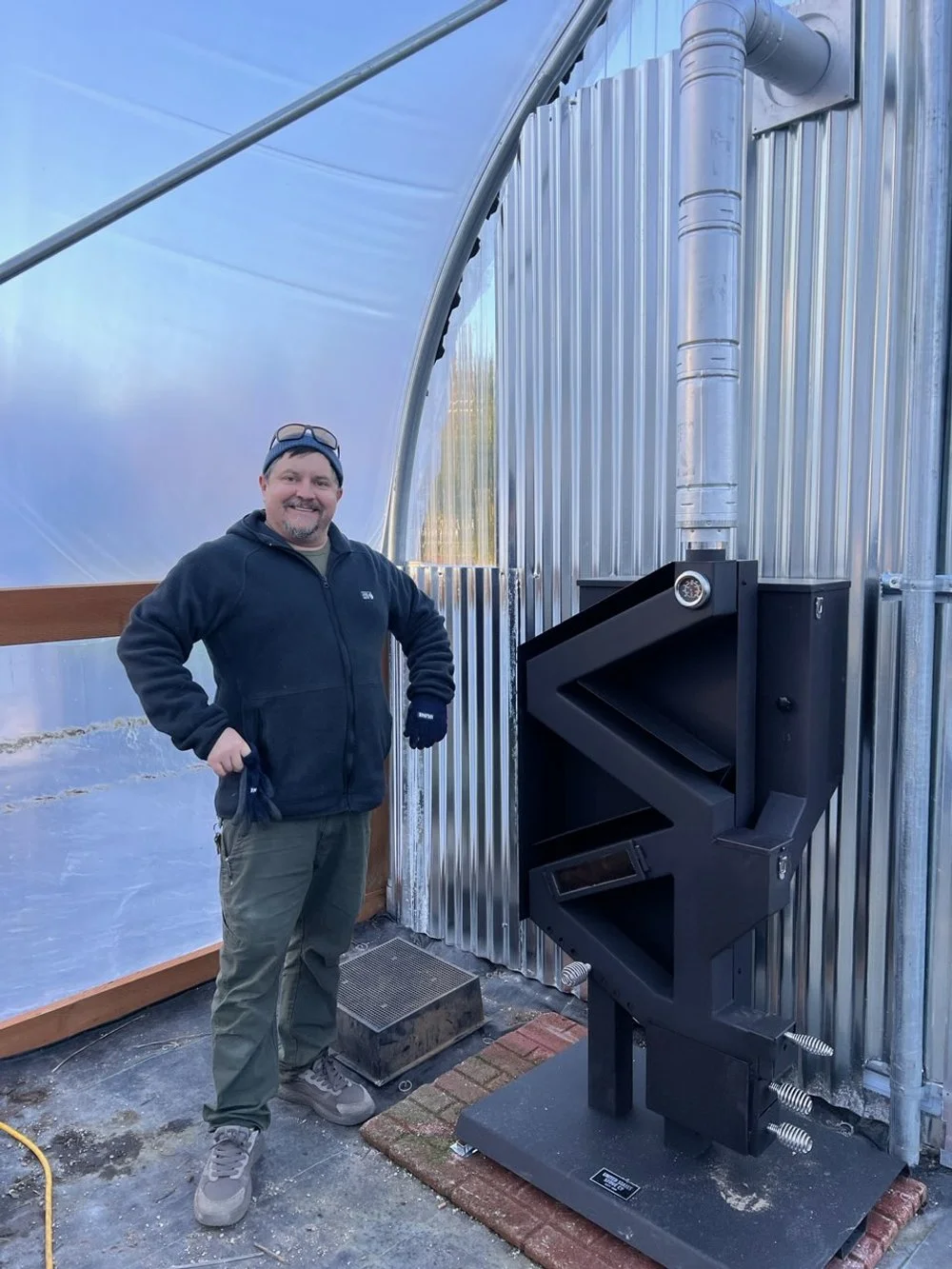 The 'Eco Radiator" after completion