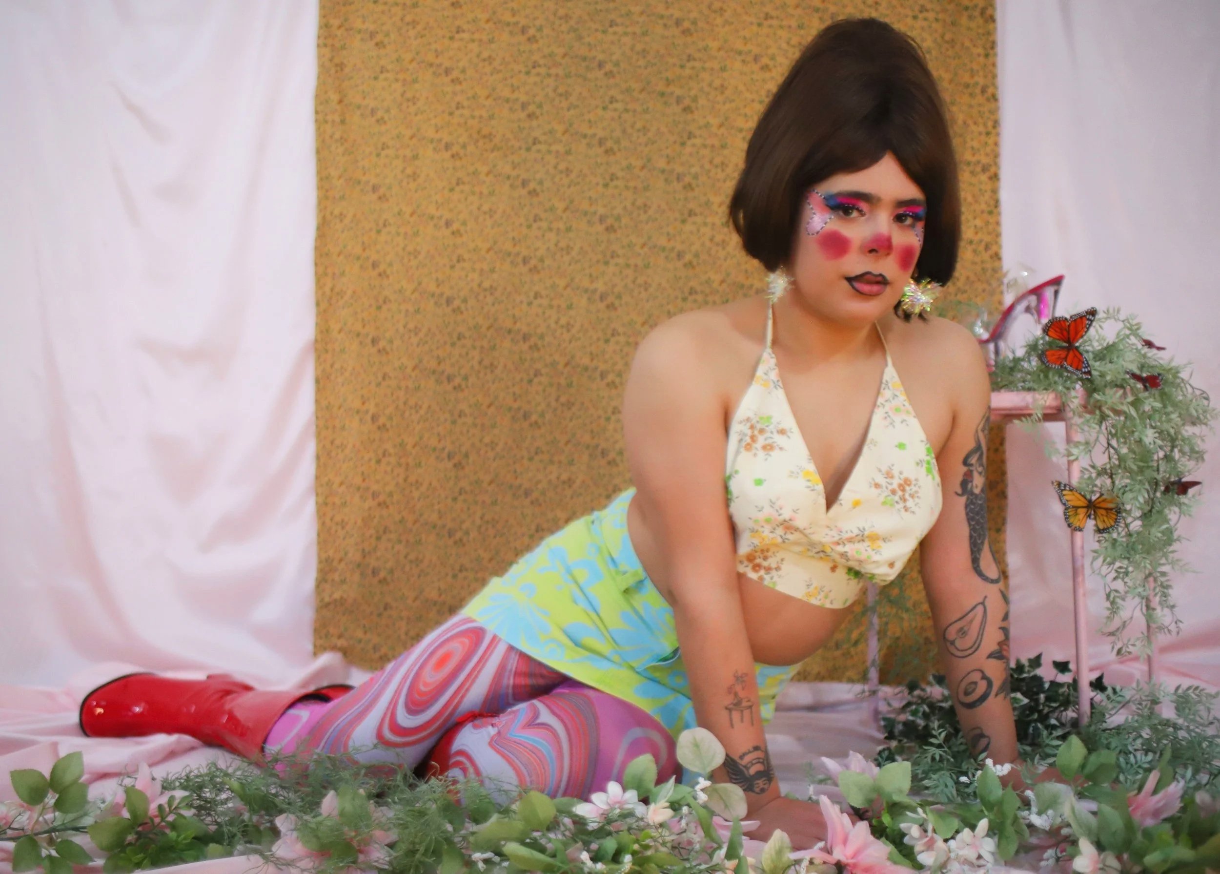 Model: Ariel Zetina. 
Makeup & Styling by Lynzo the Heartthrob.