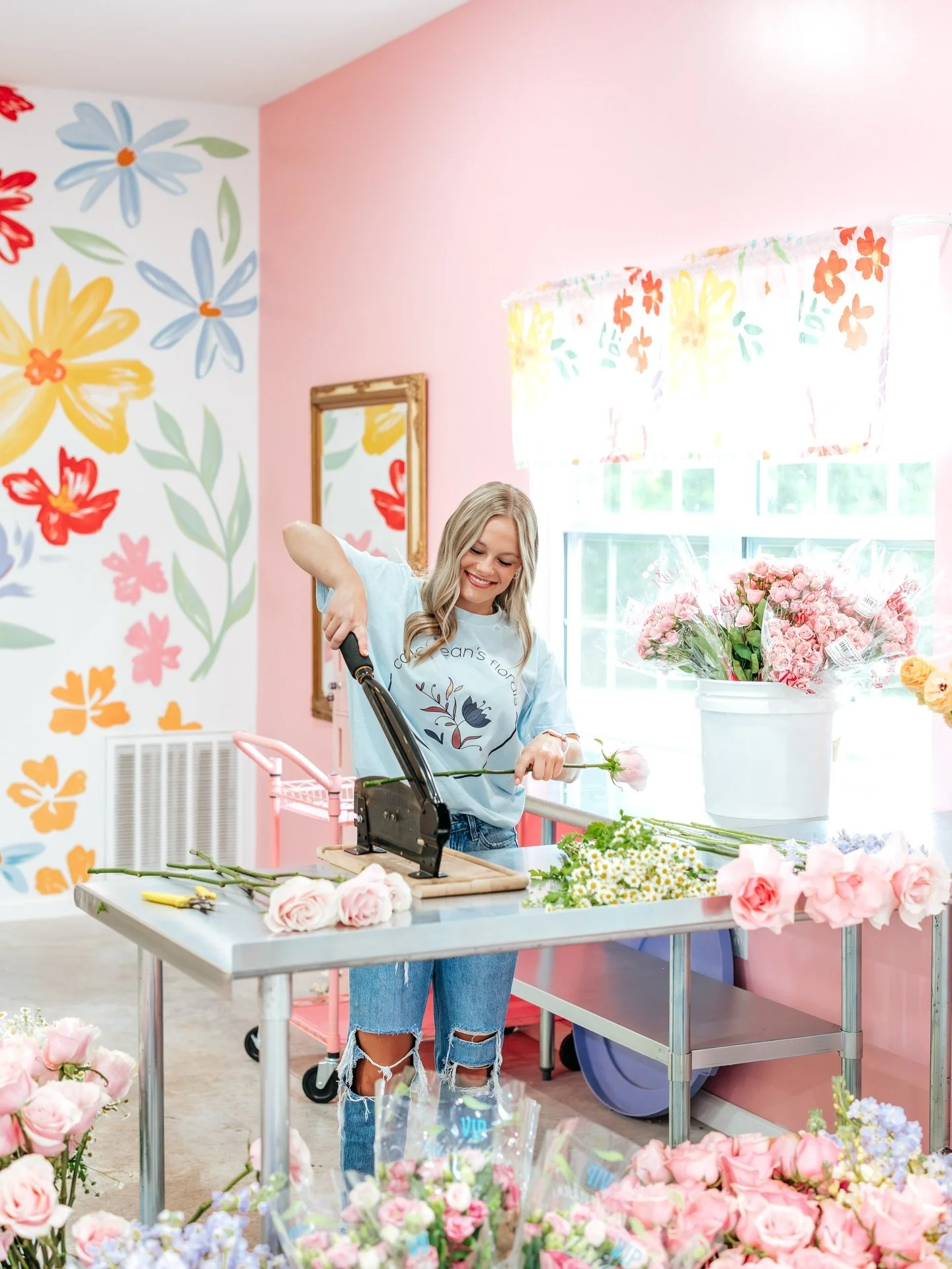 Happy birthday to our quality control queen, Adrian!🎉She has been a crucial part of CJF for the past 3 years &amp; is always a joy to be around🌷 We appreciate her SO much🩷