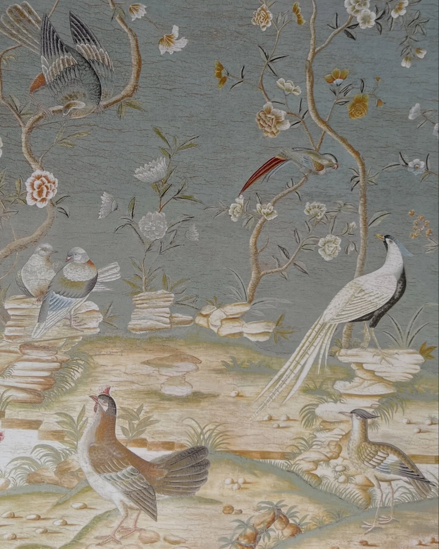 Breathtaking!
The latest Frederic magazine has arrived and both covers are exquisite!  Here, &ldquo;Tree of Life&rdquo; wallpaper by Iksel Decorative Arts graces the pattern cover&mdash; and every page inside?  Equally lovely!  Hoping your early Spri