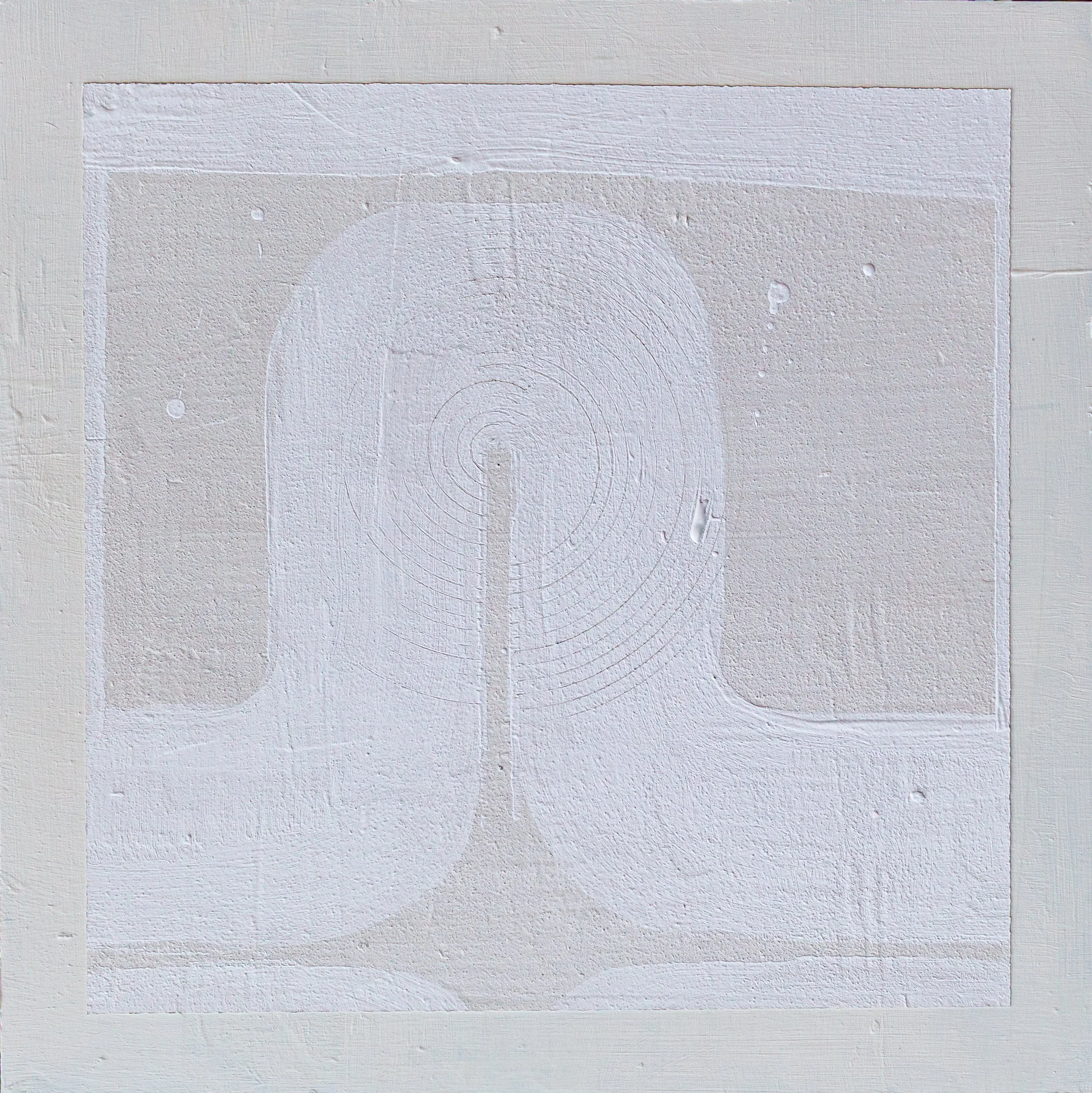 Snow, 2025 | 12x12 inches, acrylic on birch panel, $500