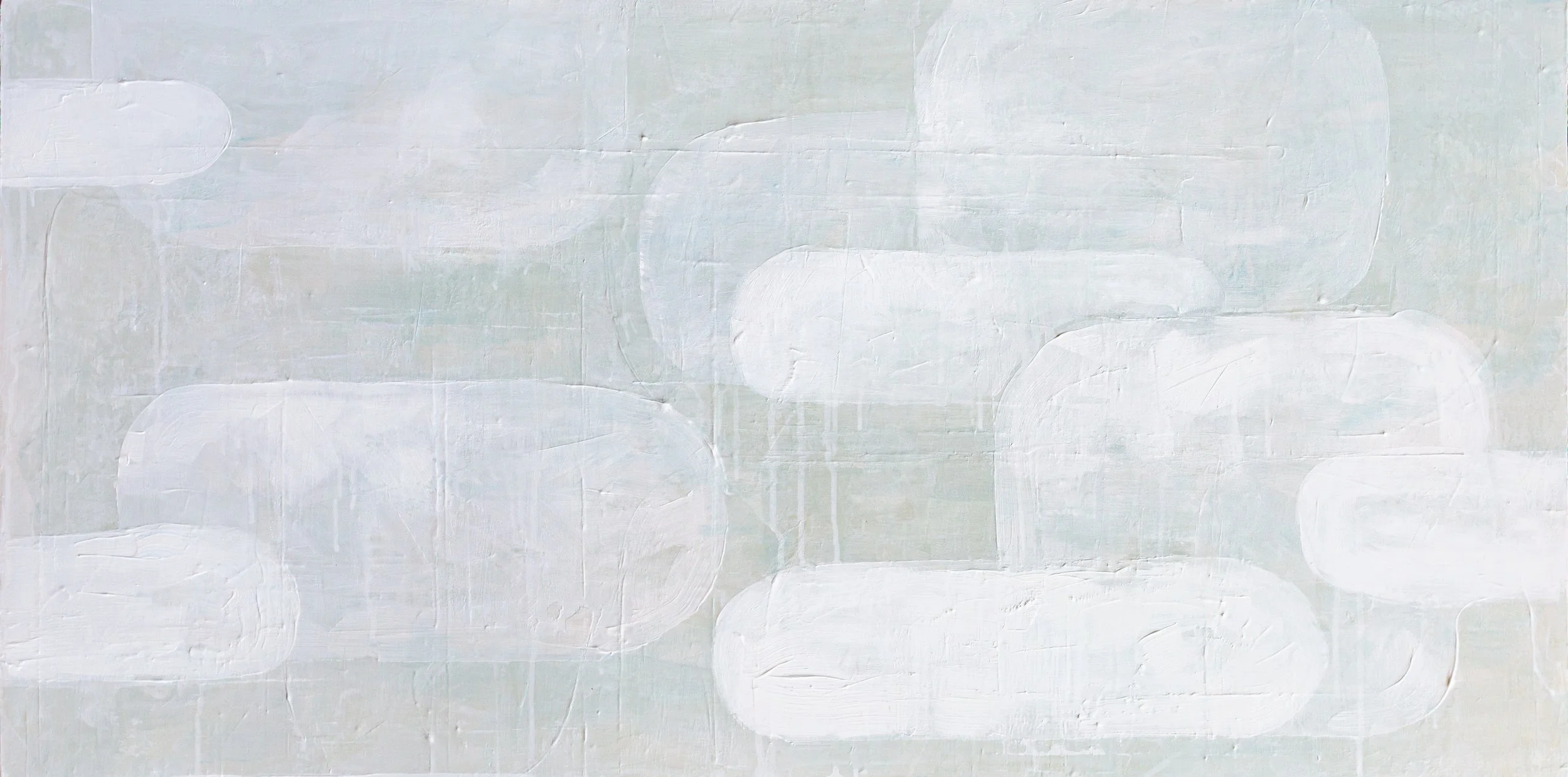 Cloud, 2026 | 24x48 inches, acrylic on cradled panel, $2400