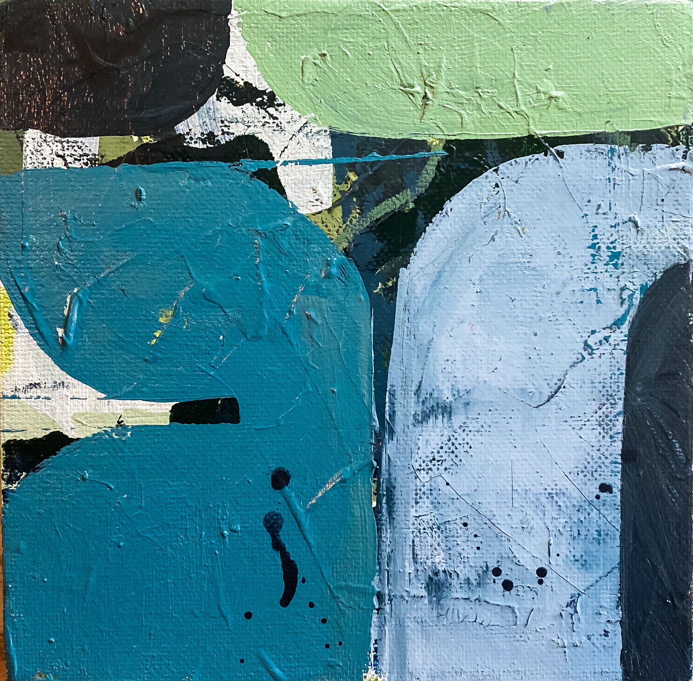 **SOLD** Untitled 1, 6x6 inches, acrylic on canvas | $78