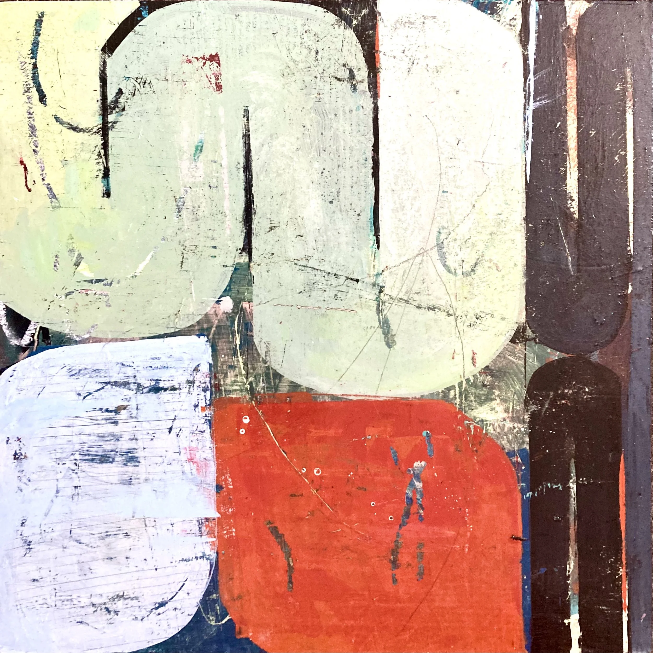 **SOLD** Retracing Steps |
12x12 mixed media painting on birch panel