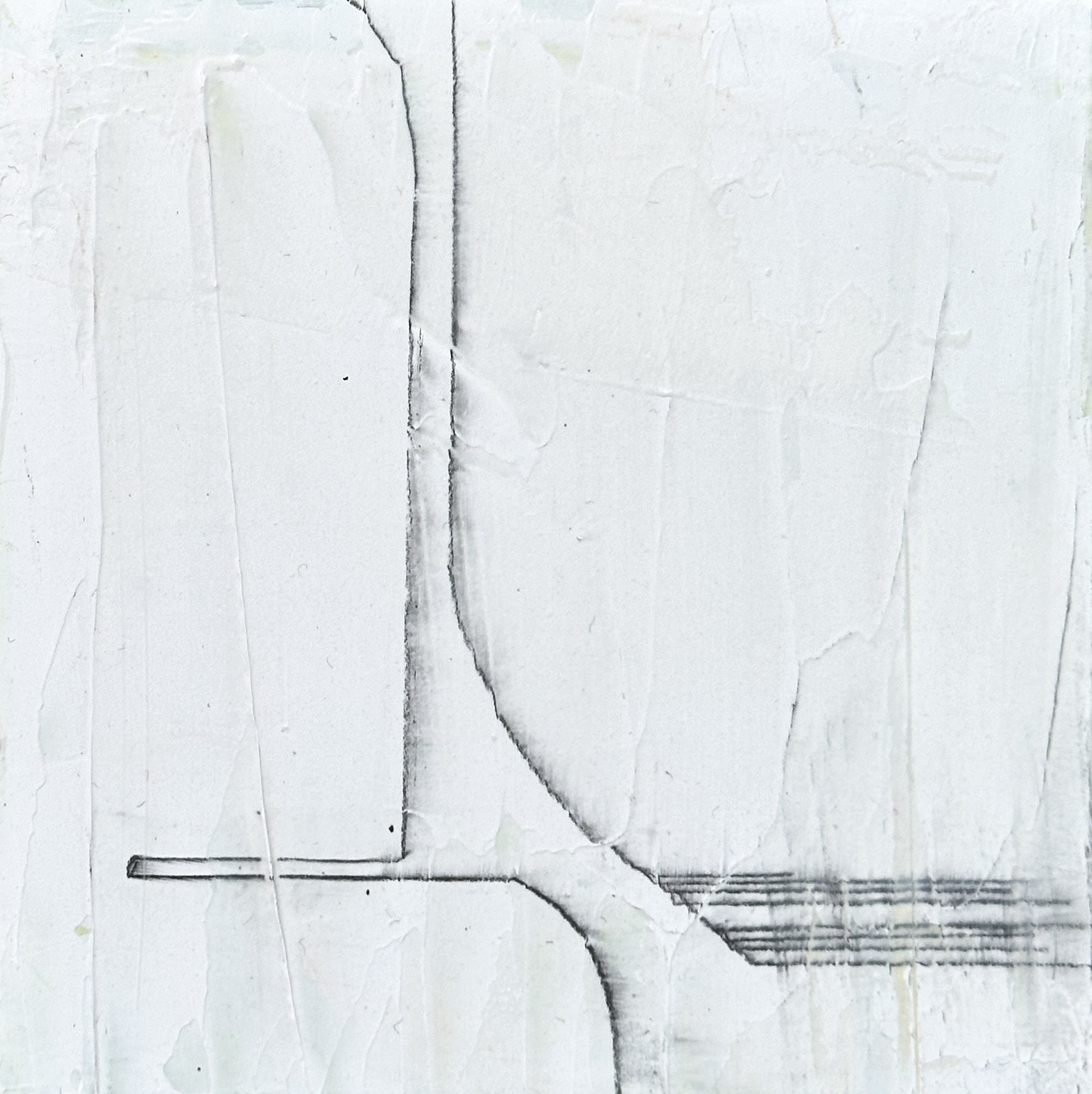 Ash III, 2026 | 6x6 inches, charcoal on cradled panel, $200