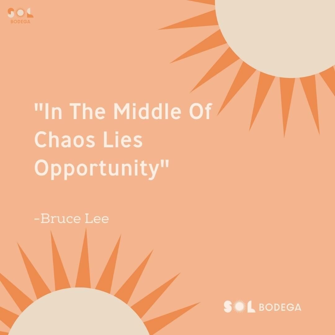There is opportunity in every win &amp; every loss. The most chaotic painful places create growth.🙌🏽

☀️☀️☀️☀️SolBodega.com Train the mind and the actions that follow will only be of substance. 🙏🏽 as always consistency is key.

☀️☀️☀️SolBodega.co