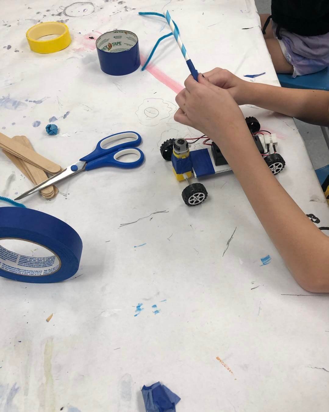 hands on stem class project