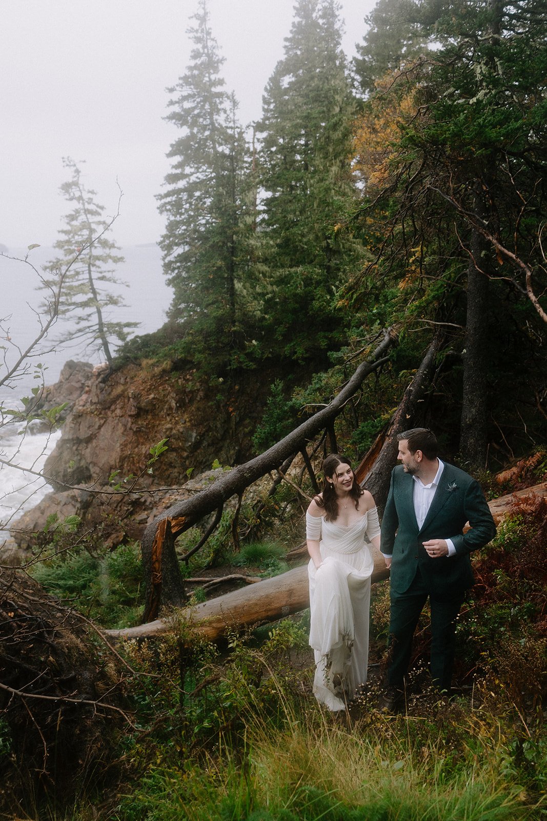 A Fall Camden Maine Destination Wedding - Bride and Groom Portraits - Destination Wedding Photographer (17).jpg