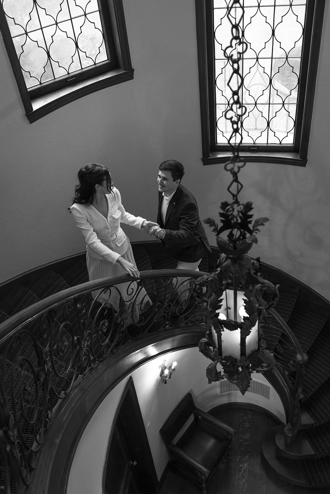 Elegant Austin Engagement Photos at The Commodore Perry - Texas Wedding Photographer (11).jpg