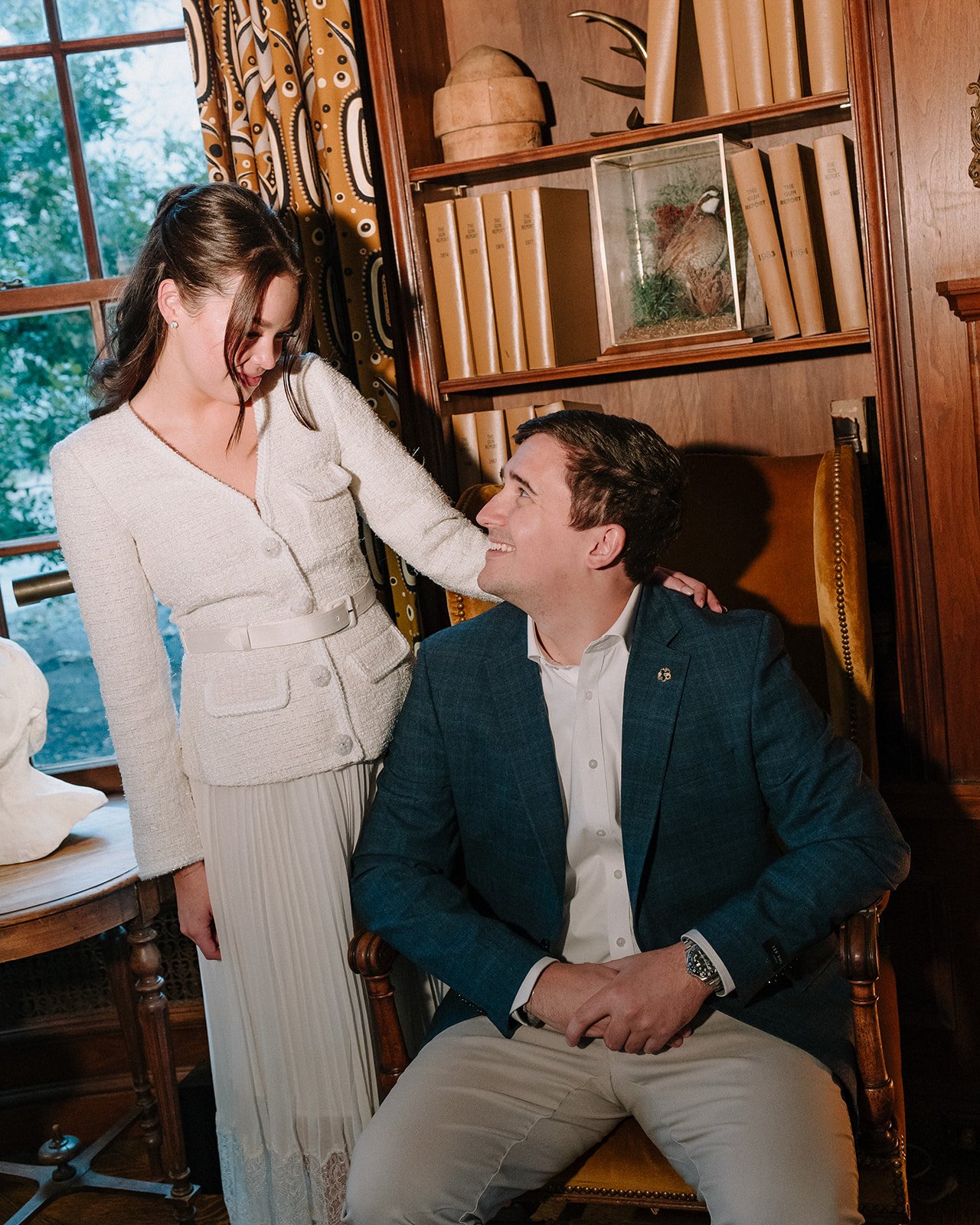 Elegant Austin Engagement Photos at The Commodore Perry - Texas Wedding Photographer (21).jpg