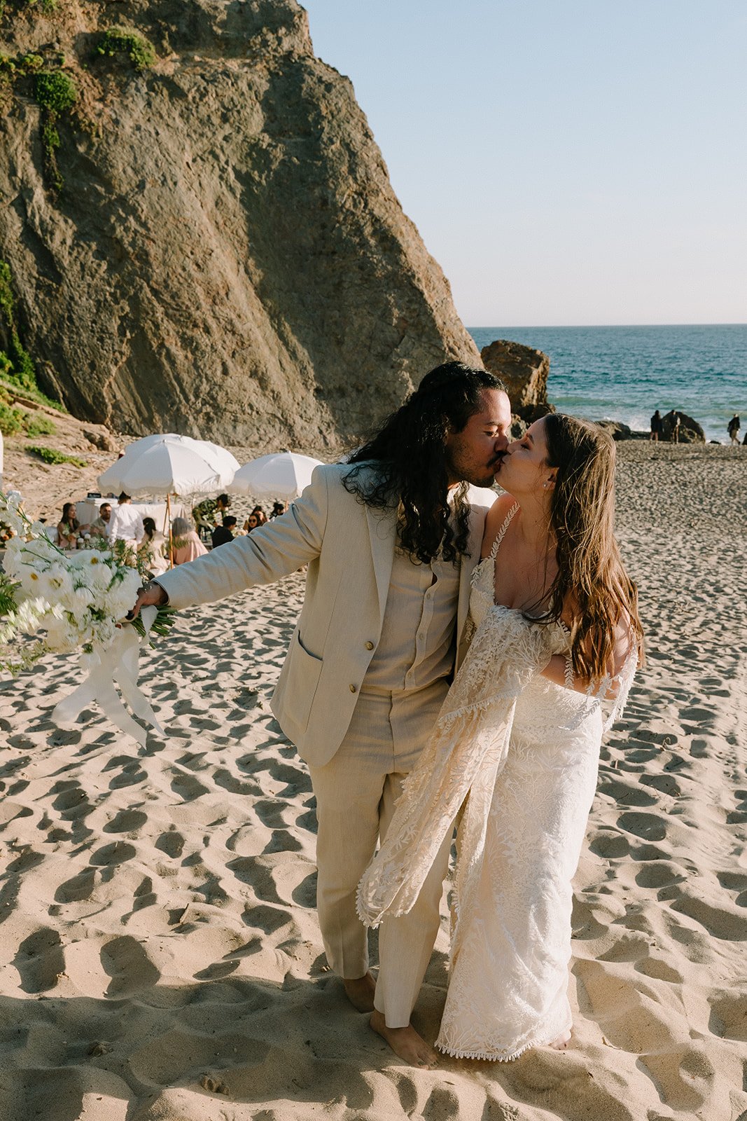 Intimate Malibu Elopement on The Beach - Natalie Nicole Photo - Destination Wedding Photographer (98).jpg