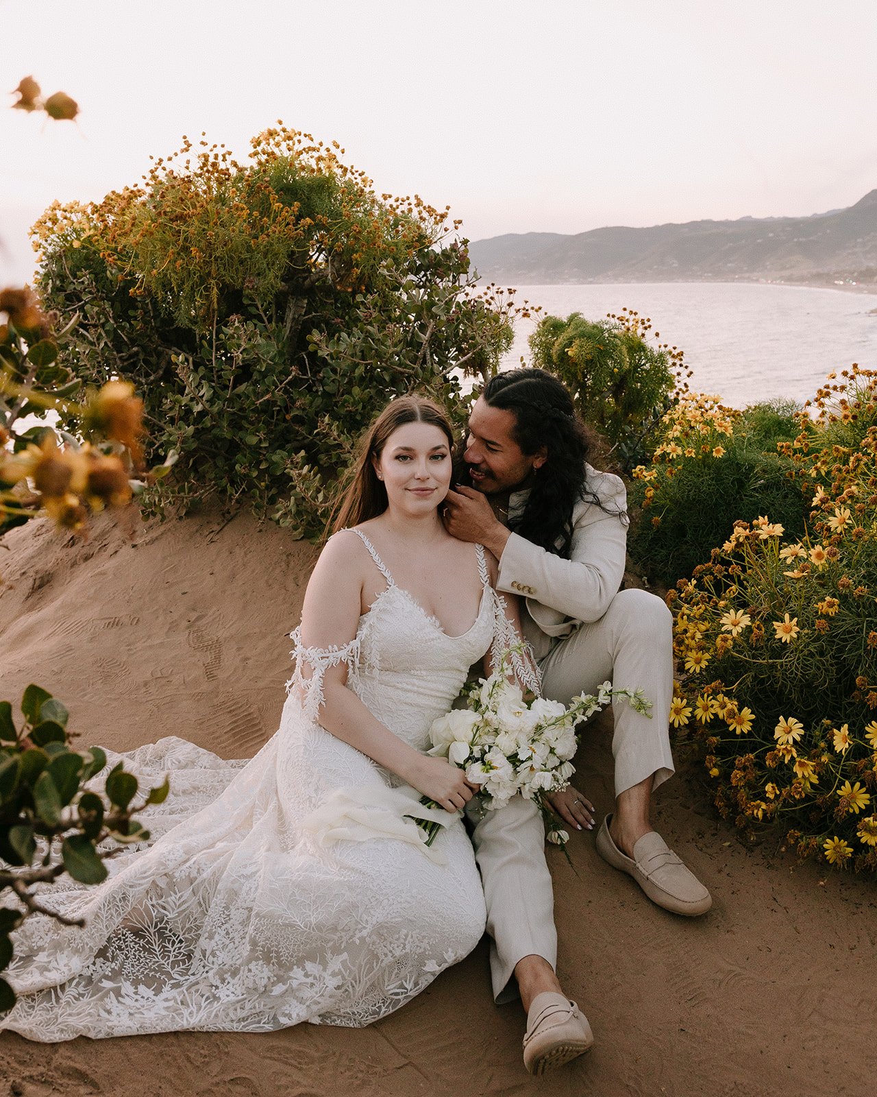 Intimate Malibu Elopement on The Beach - Natalie Nicole Photo - Destination Wedding Photographer (123).jpg