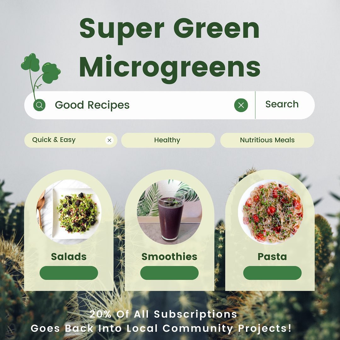 Click the link in our bio to learn more about our super food! 
.
.
.
.
.
#microgreens #guelphontario #stcatharines #simcoecounty #kitchenerwaterloo #healthylifestyle
