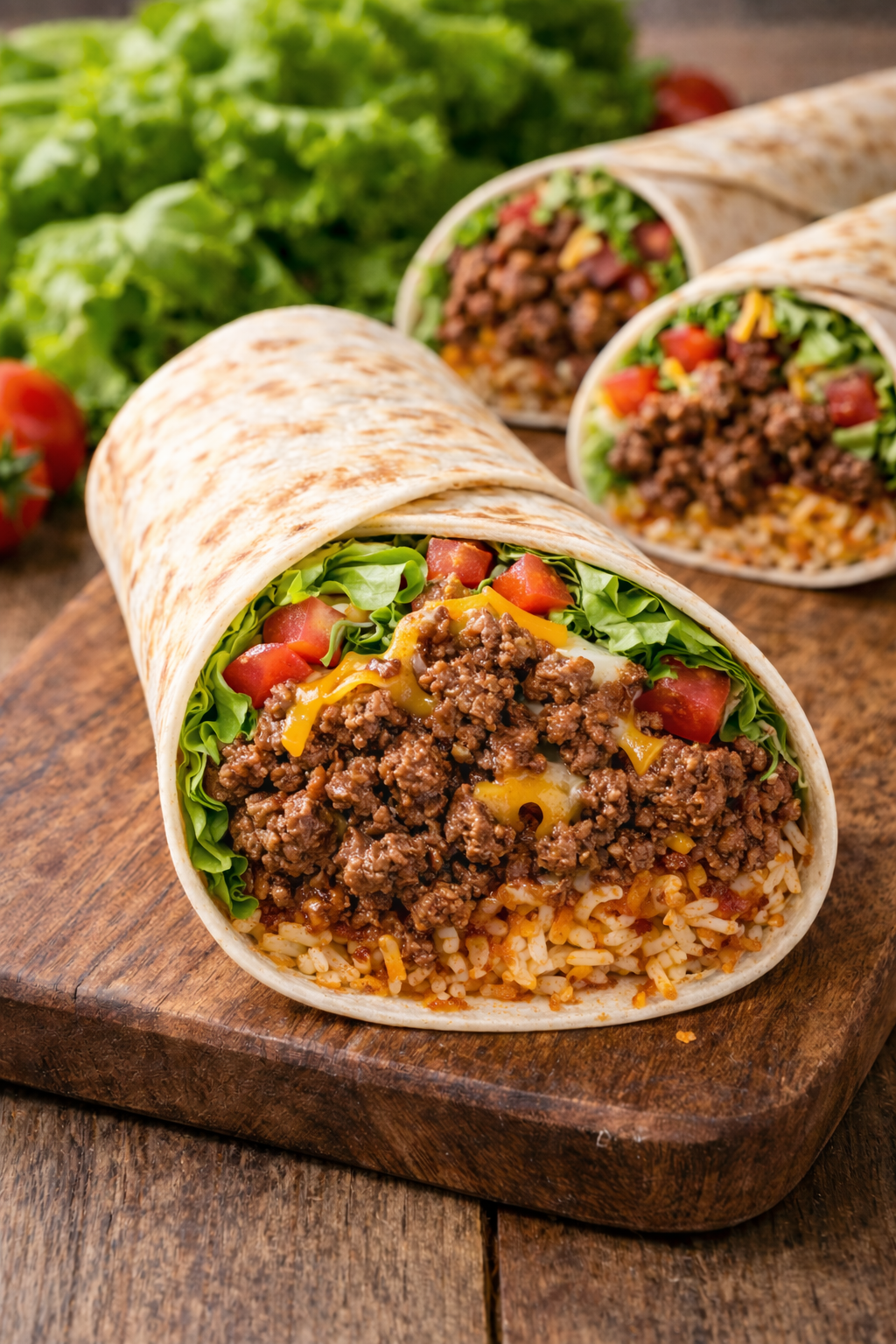 Beef Burrito Wrap